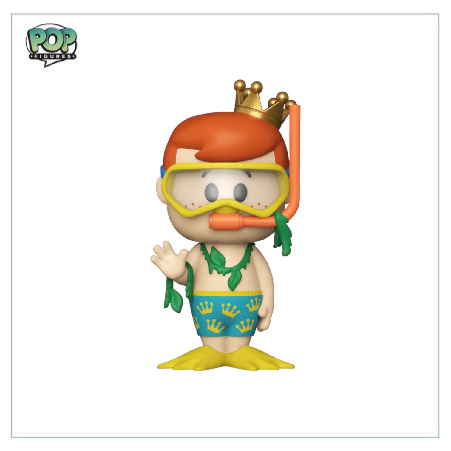 Snorkel Freddy Funko Soda Vinyl Figure! - SDCC 2023 Shared Exclusive LE13000 Pcs - Chance of Chase