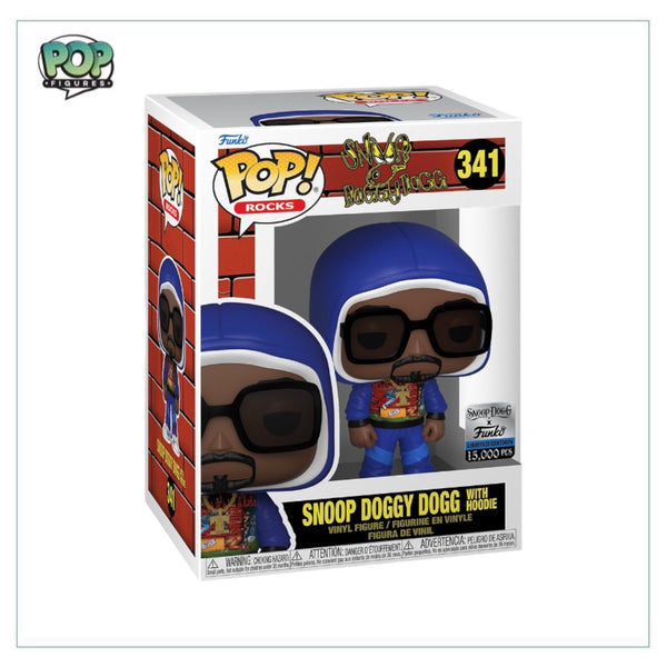 Snoop Doggy Dog with Hoodie #341 Funko Pop! - Rocks - Tha Dogg House x Funko Exclusive LE15000 Pcs
