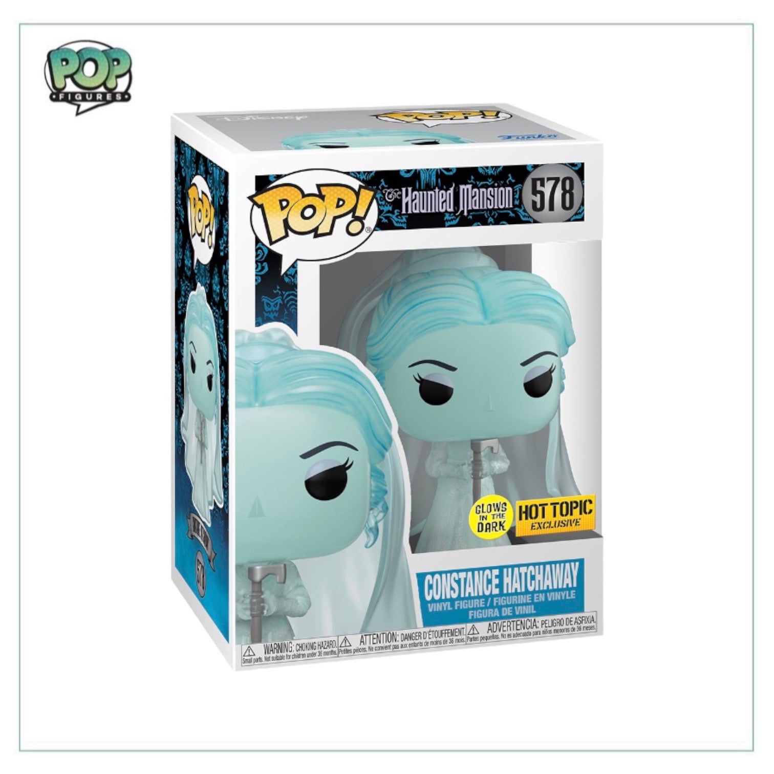 Constance Hatchaway #578 (Glows in the Dark) Funko Pop! - The Haunted Mansion - Hot Topic Exclusive