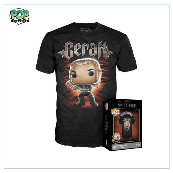 Boxed Tee - Geralt Funko T-Shirt - The Witcher