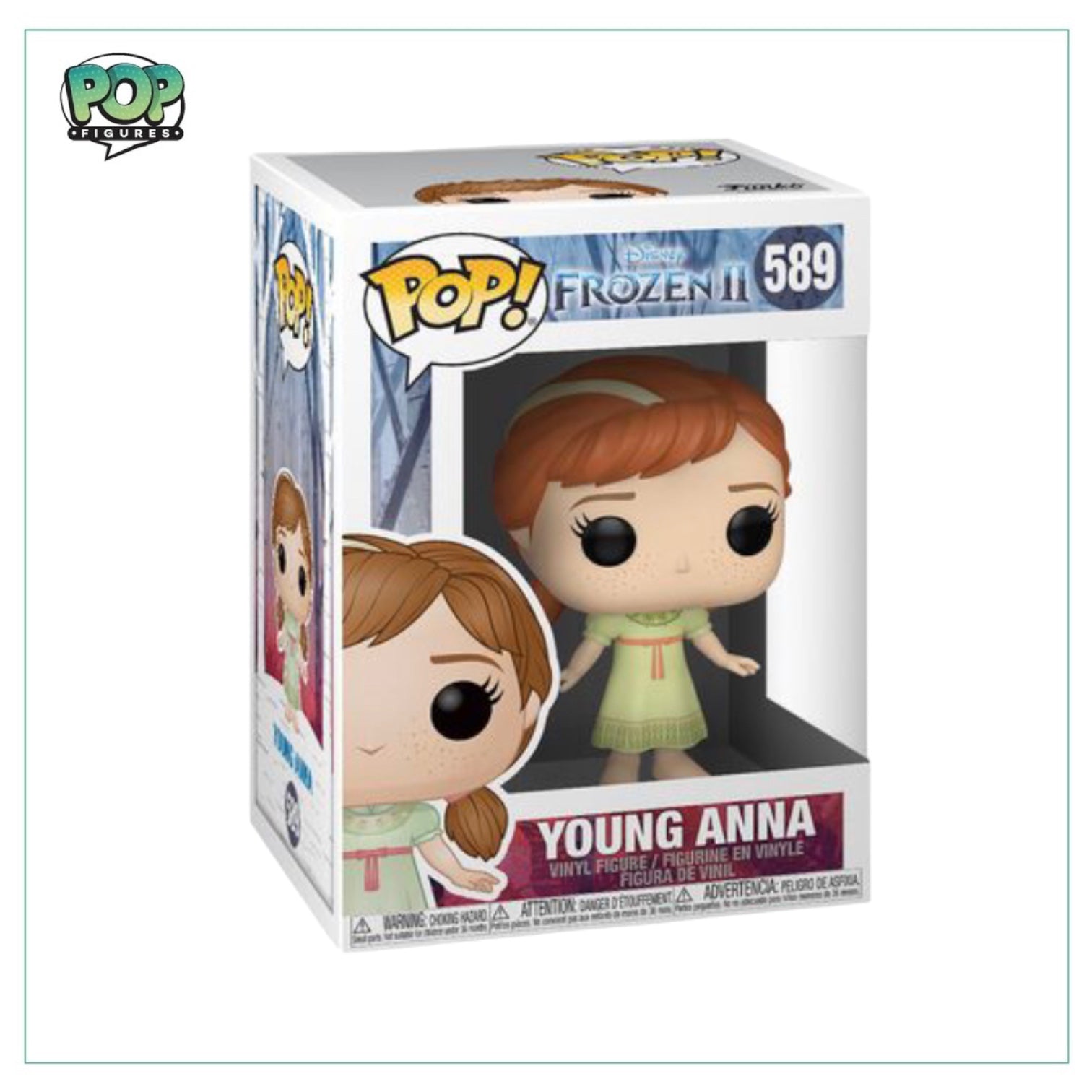 Young Anna #589 Funko Pop!  Disney - Frozen II