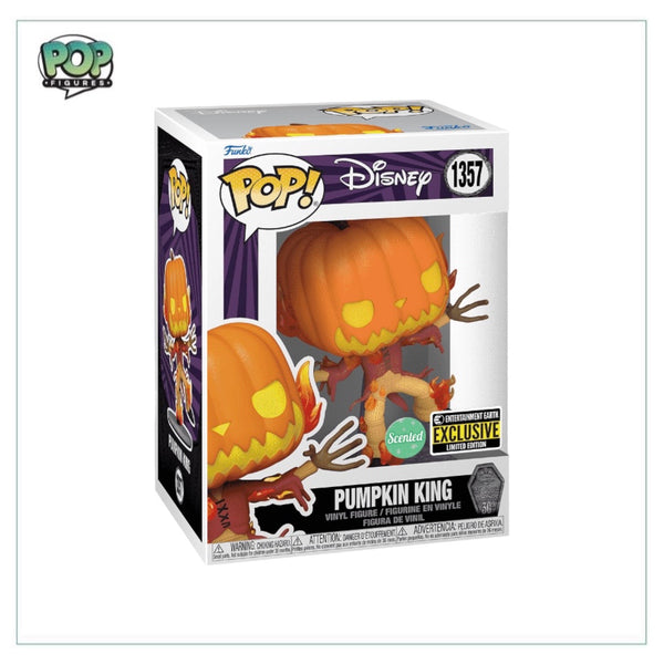 Pumpkin King #1357 (Scented) Funko Pop! - The Nightmare Before Christmas - Entertainment Earth Exclusive