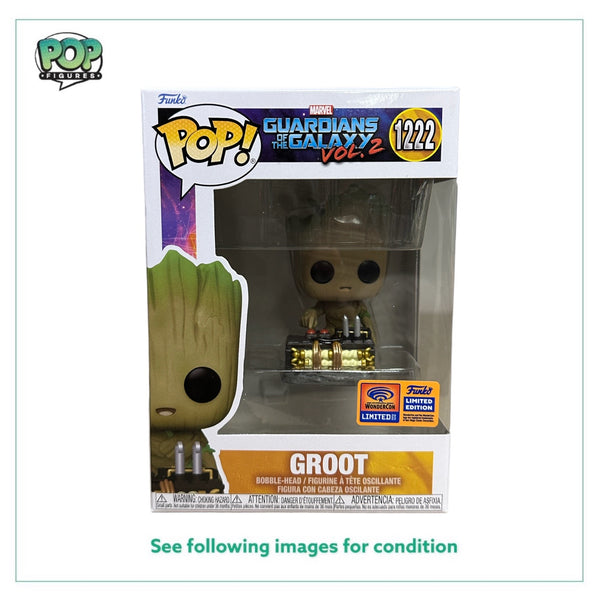 Groot #1222 Funko Pop! - Guardians of the Galaxy Vol 2 - Wondercon 2023 Official Convention Exclusive - Condition 9.5/10
