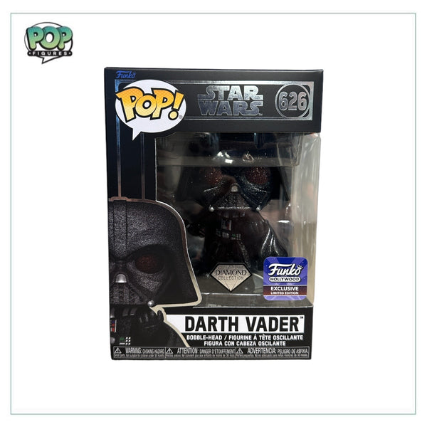 Darth Vader #626 (Diamond Collection) Funko Pop! - Star Wars - Funko Hollywood Exclusive