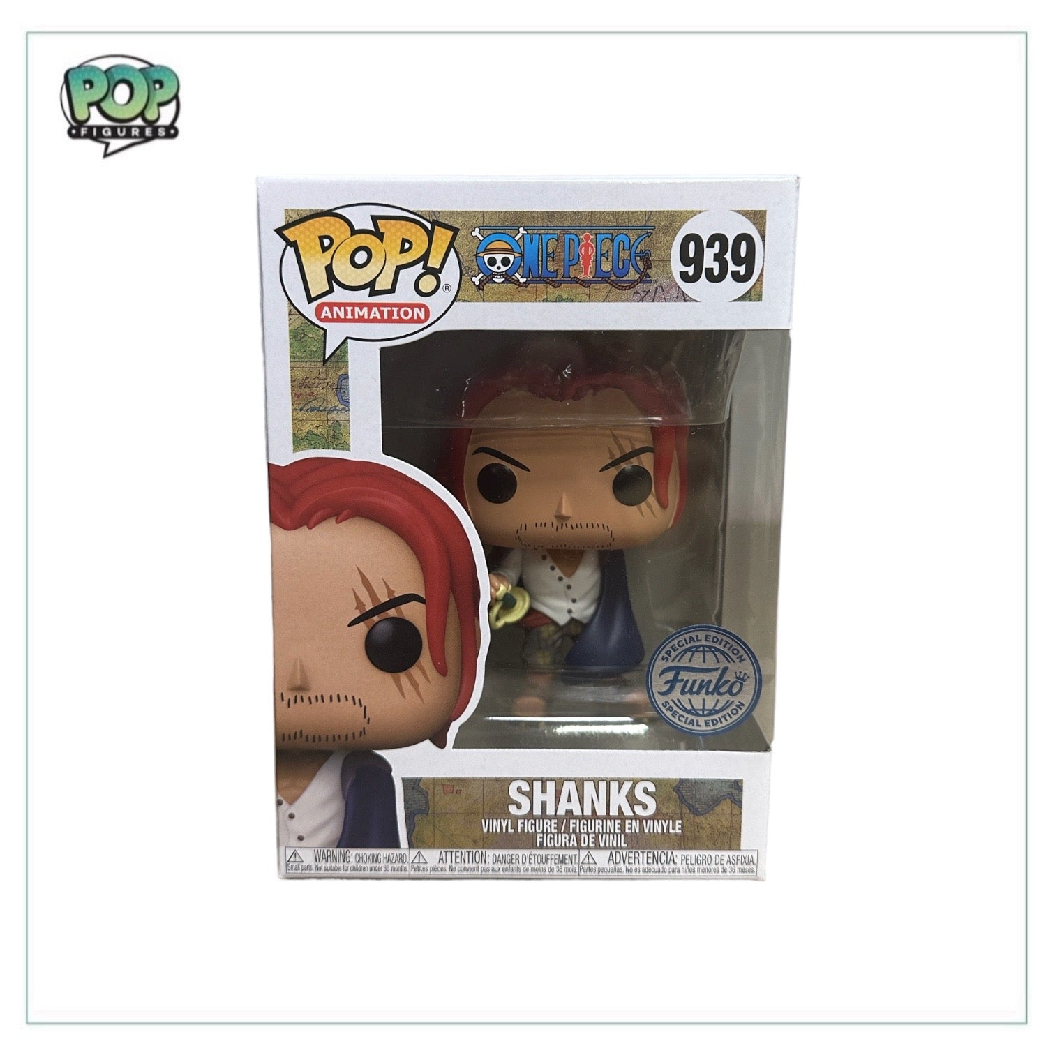 Shanks #939 Funko Pop! - One Piece - Special Edition