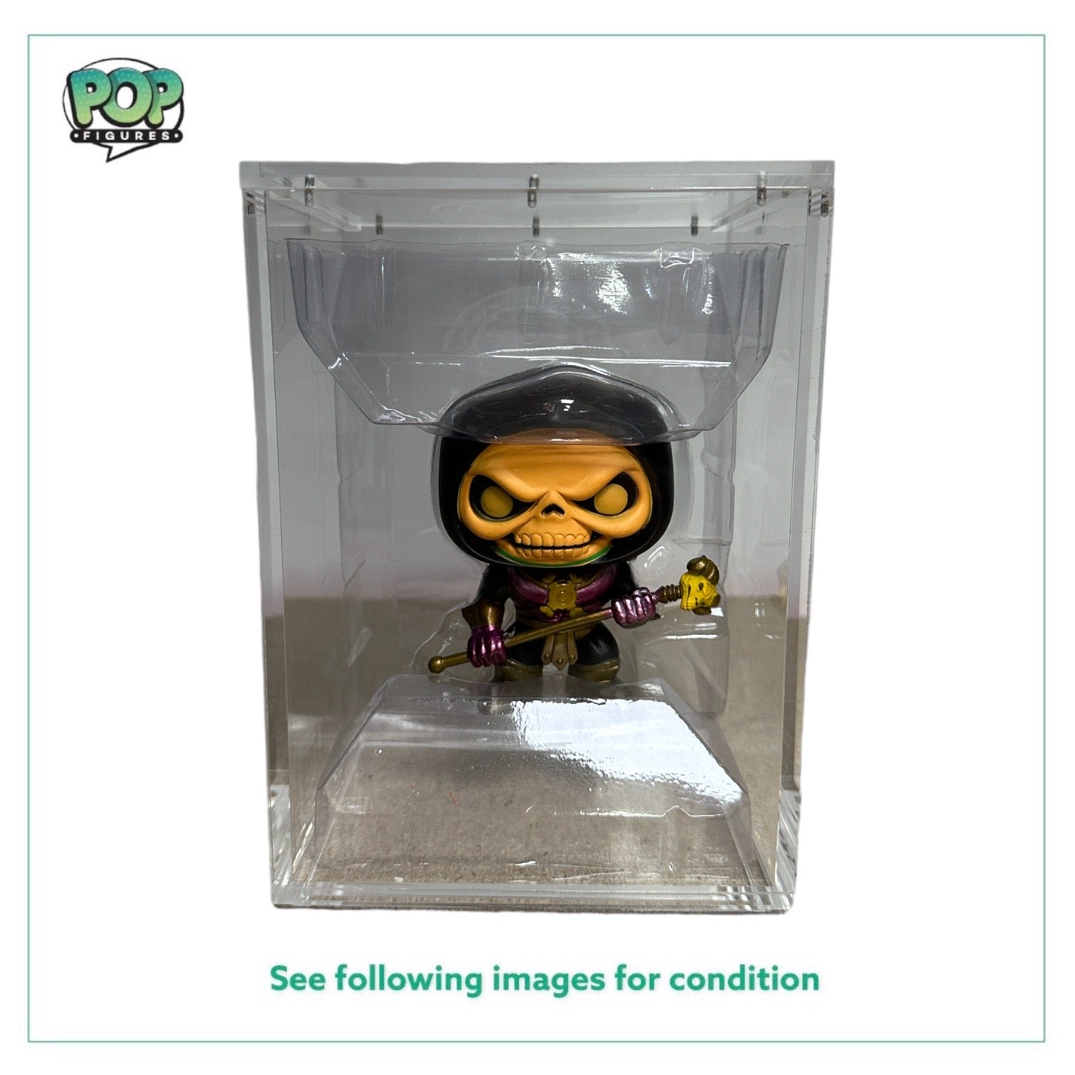 OUT OF BOX: Skeletor #19 (Disco) Funko Pop! - Masters of the Universe - SDCC 2013 Exclusive LE480 Pcs