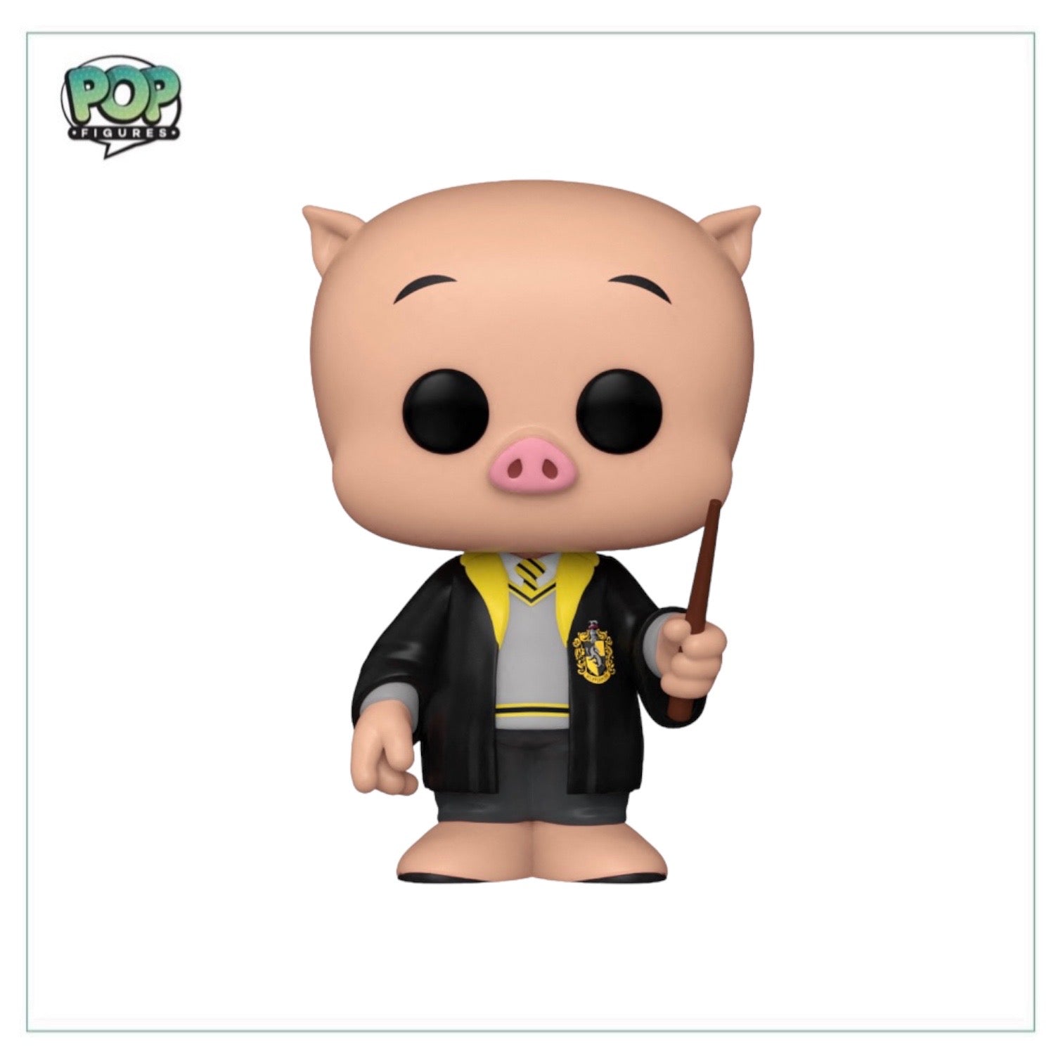 Porky Pig Hufflepuff #1337 Funko Pop! - WB 100 - NYCC 2023 Shared Exclusive