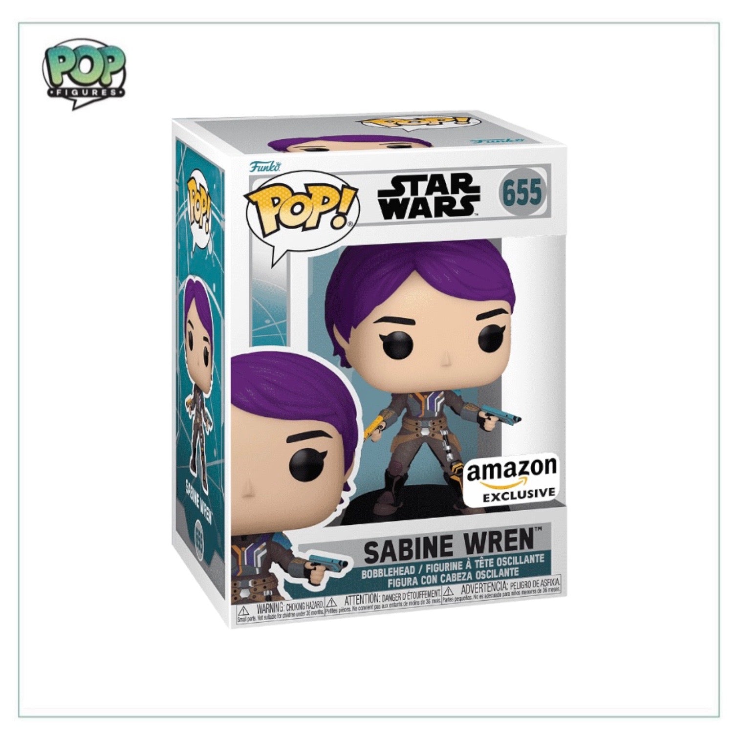 Sabine Wren #655 Funko Pop! - Star Wars: Ahsoka - Amazon Exclusive