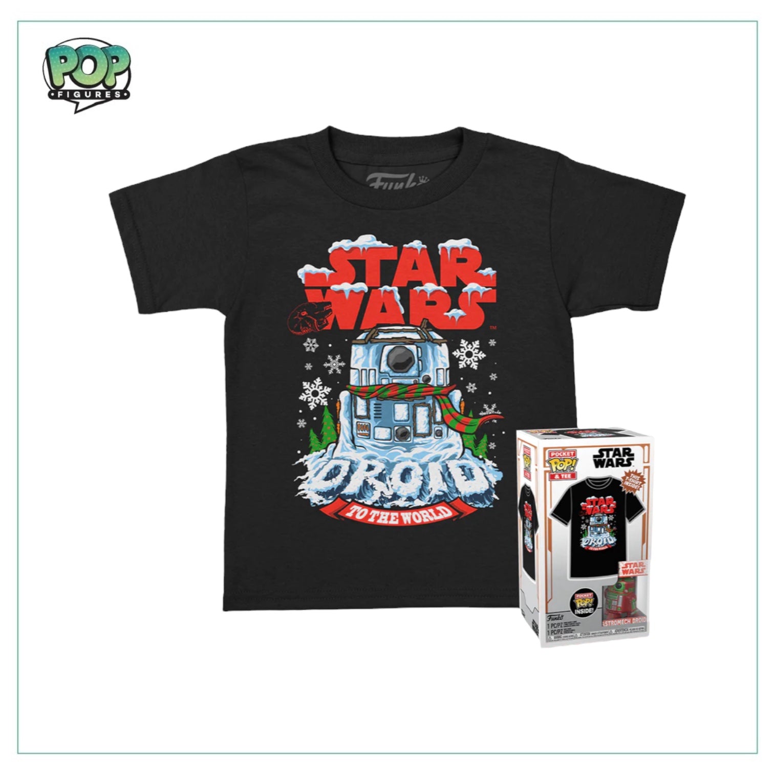 Pocket POP! & Tee - Holiday Astromech Droid - Star Wars