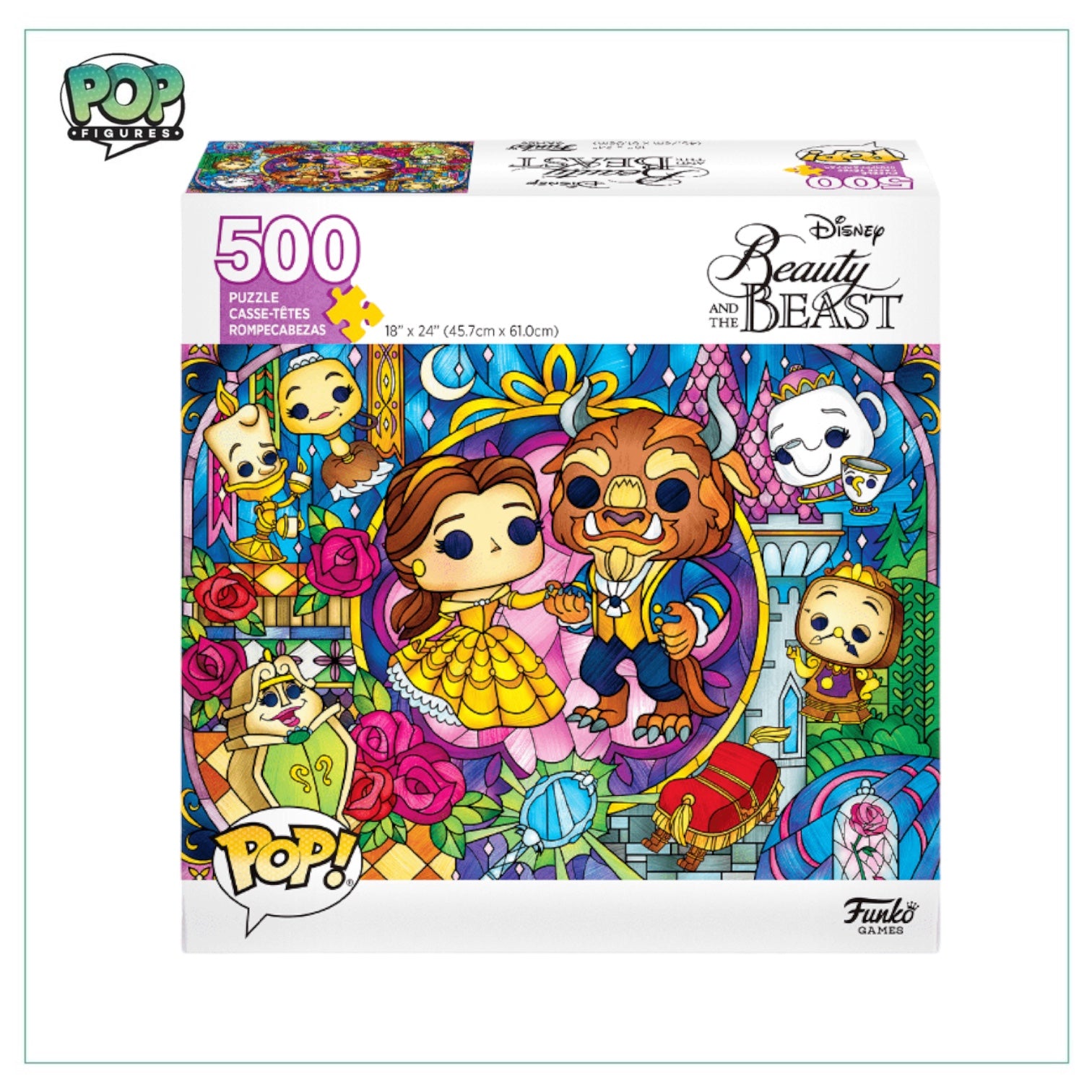 Beauty and The Beast Funko 500 Piece Puzzle
