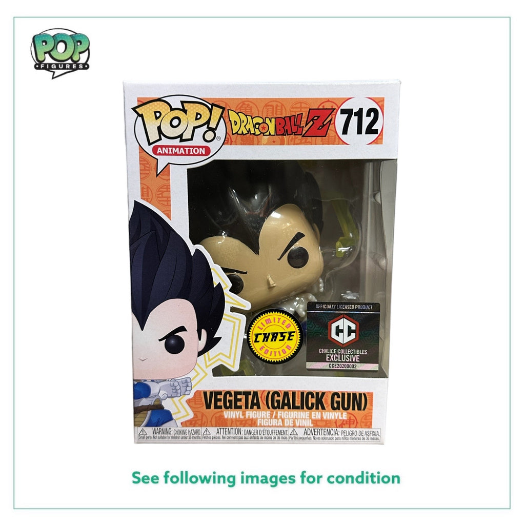 Funko POP! Vegeta – Dragon Ball Z S6, Over 9000 Special Edition, Vinyl-Figur, Offiziell Lizenziertes Sammlerstück Funko POP! Vegeta – Dragon Ball Z S6, Over 9000 Special Edition, Vinyl-Figur, Offiziell Lizenziertes Sammlerstück