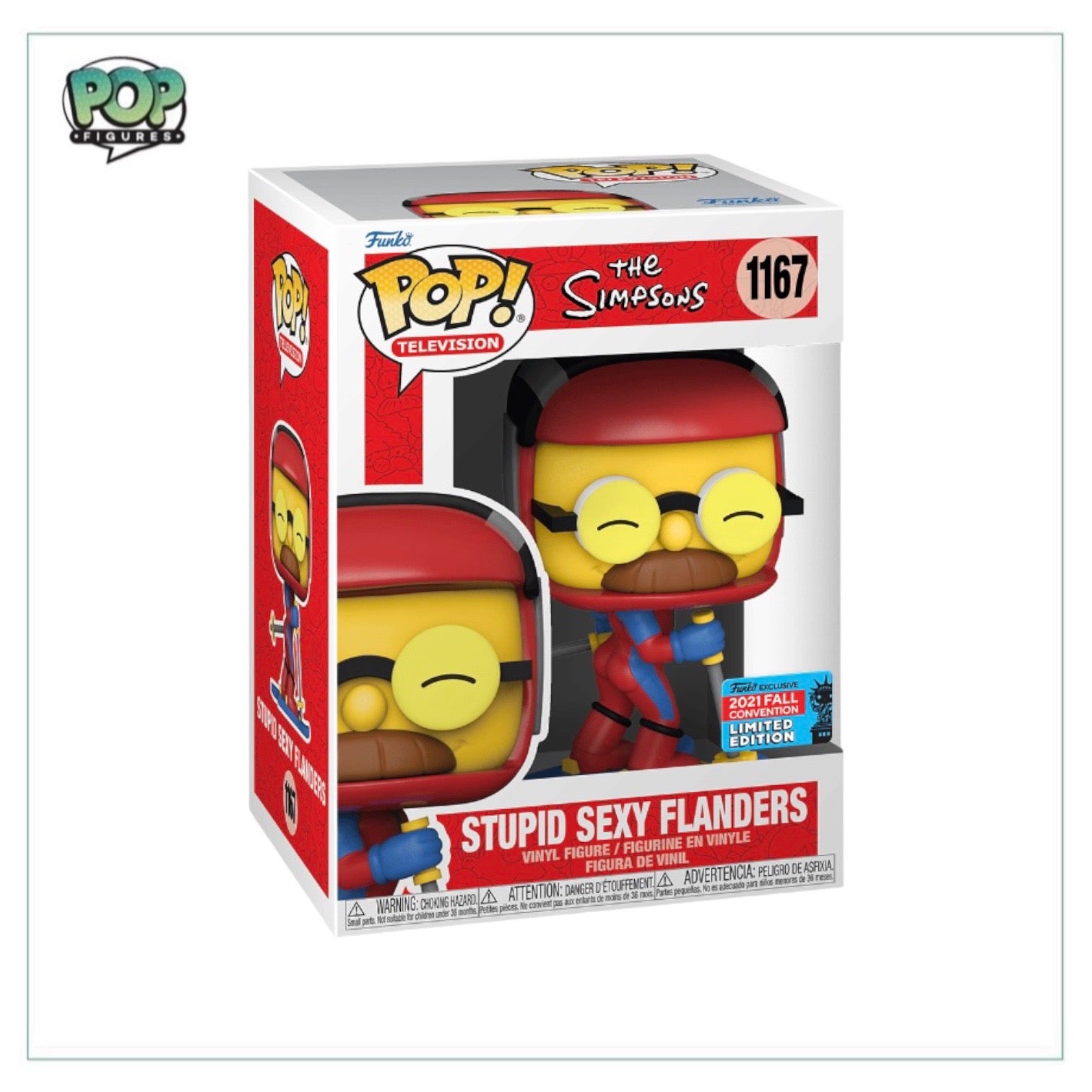 Stupid Sexy Flanders #1167 Funko Pop! - The Simpsons - NYCC 2021 Shared Exclusive