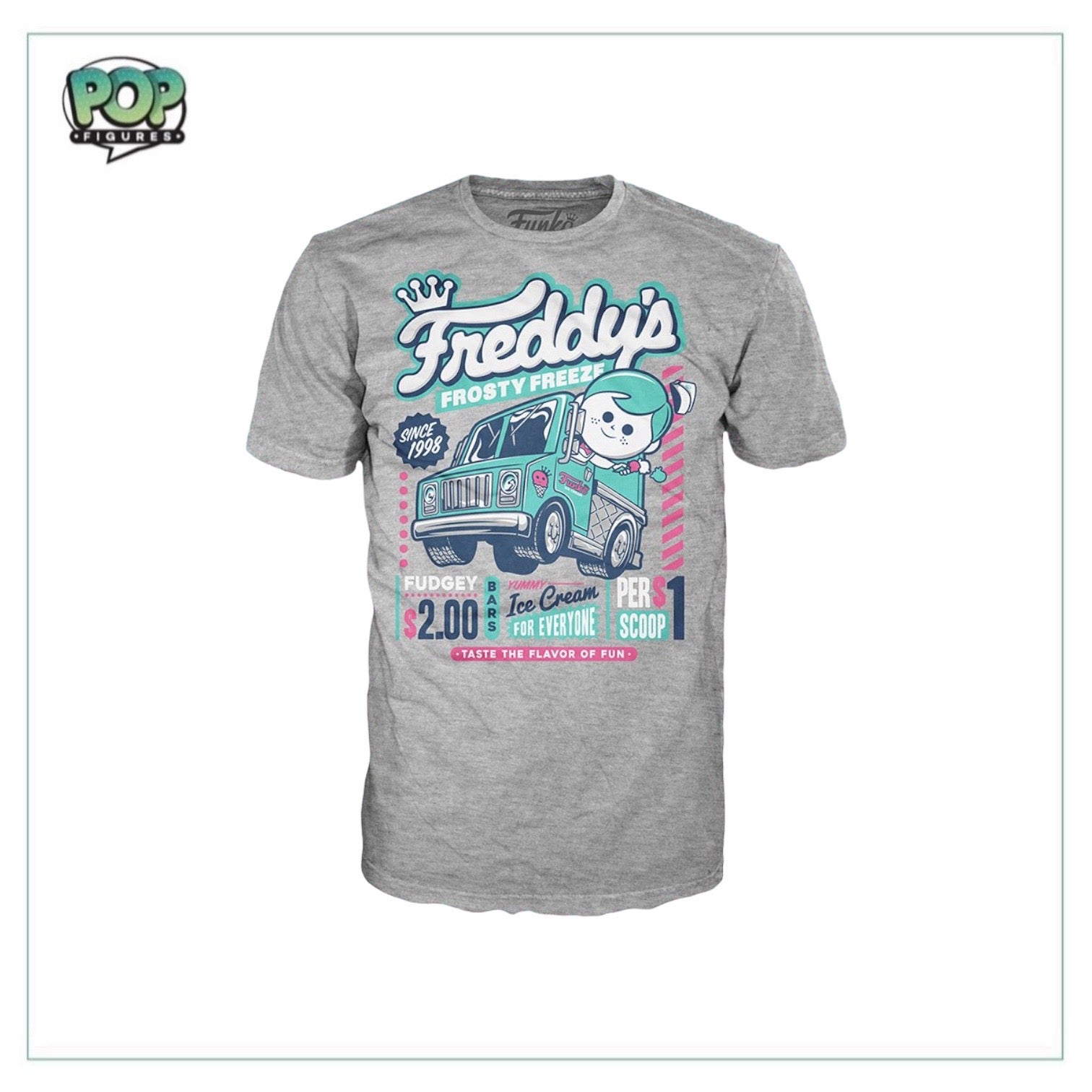 Freddy's Frosty Freeze Funko Pop Tee! - LE984/1000 - Size 2XL