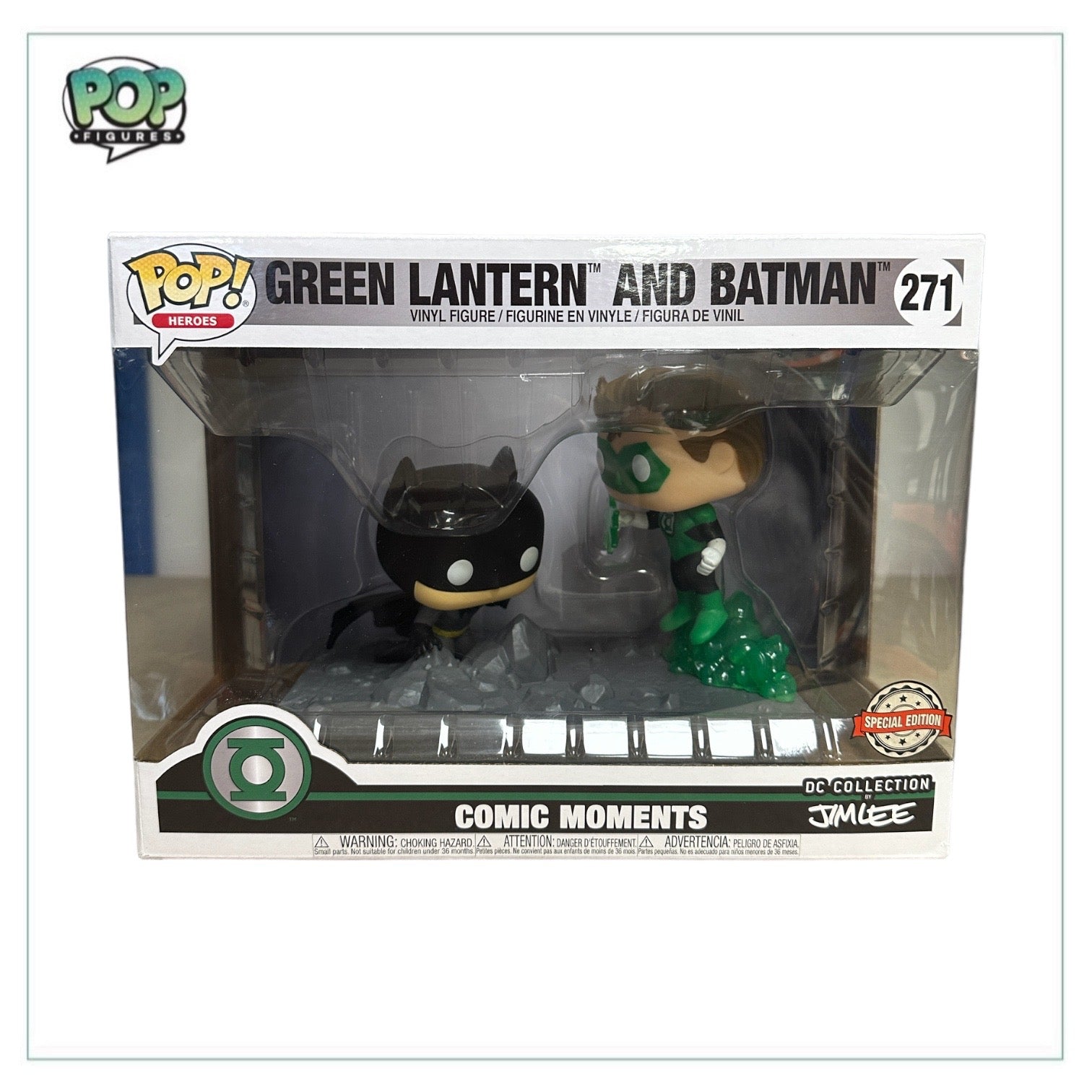 Green Lantern and Batman #271 Funko Pop Comic Moment! - DC Collection Jim Lee - Special Edition