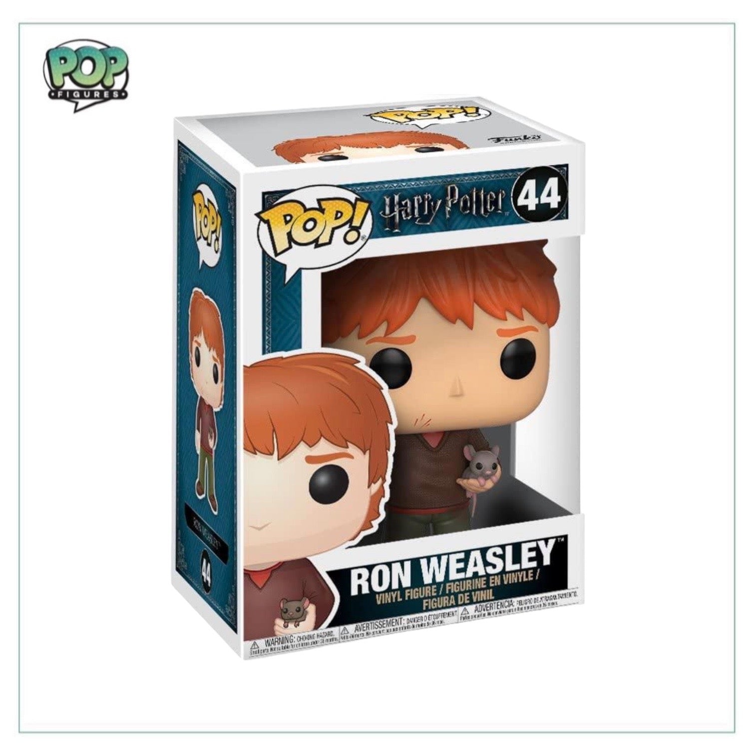 Ron Weasley #44 (w/ Scabbers) Funko Pop! - Harry Potter
