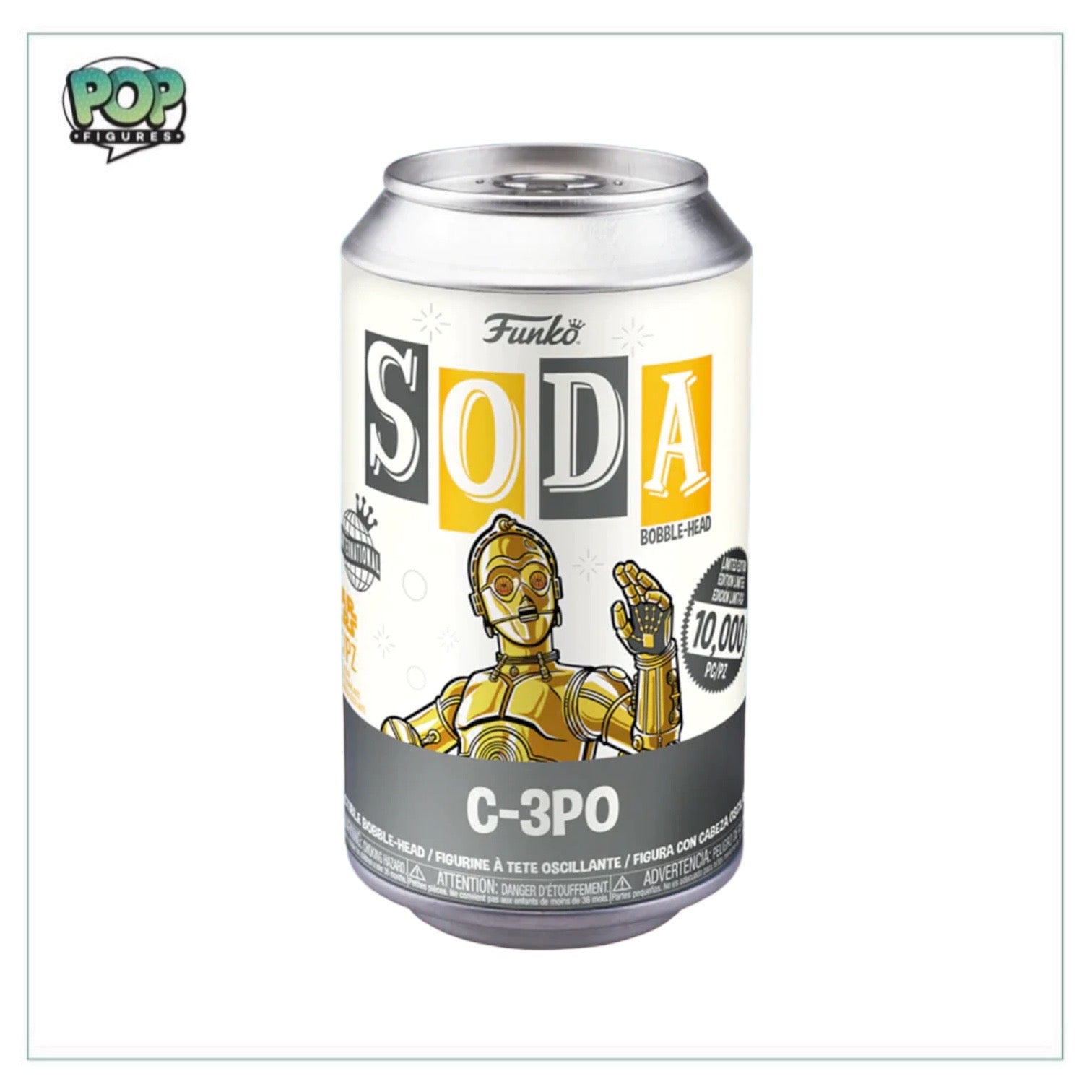 C-3PO Funko Soda Vinyl Figure! - Star Wars - International LE10000 Pcs - Chance of Chase