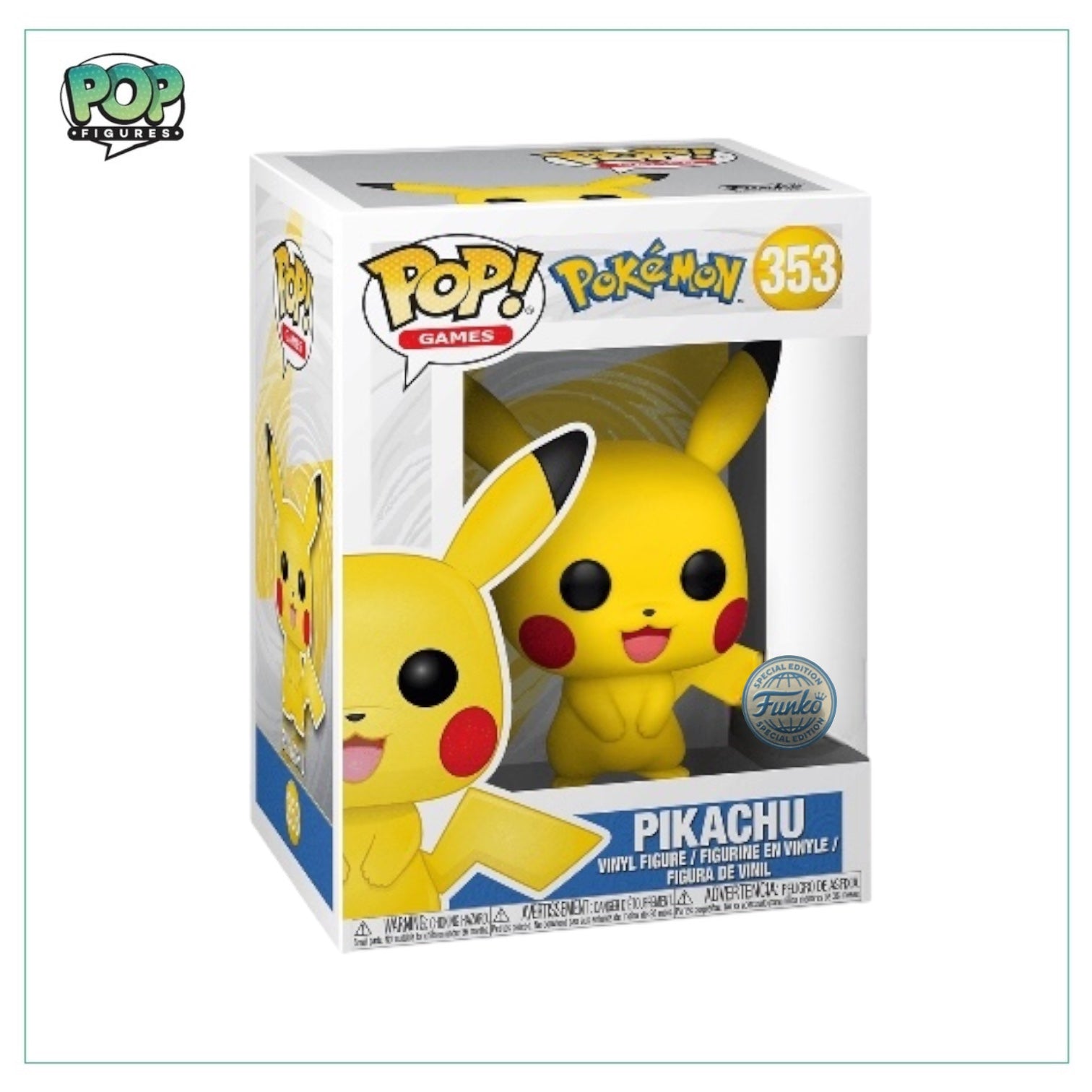 Pikachu #353 Funko Pop! - Pokémon - Special Edition