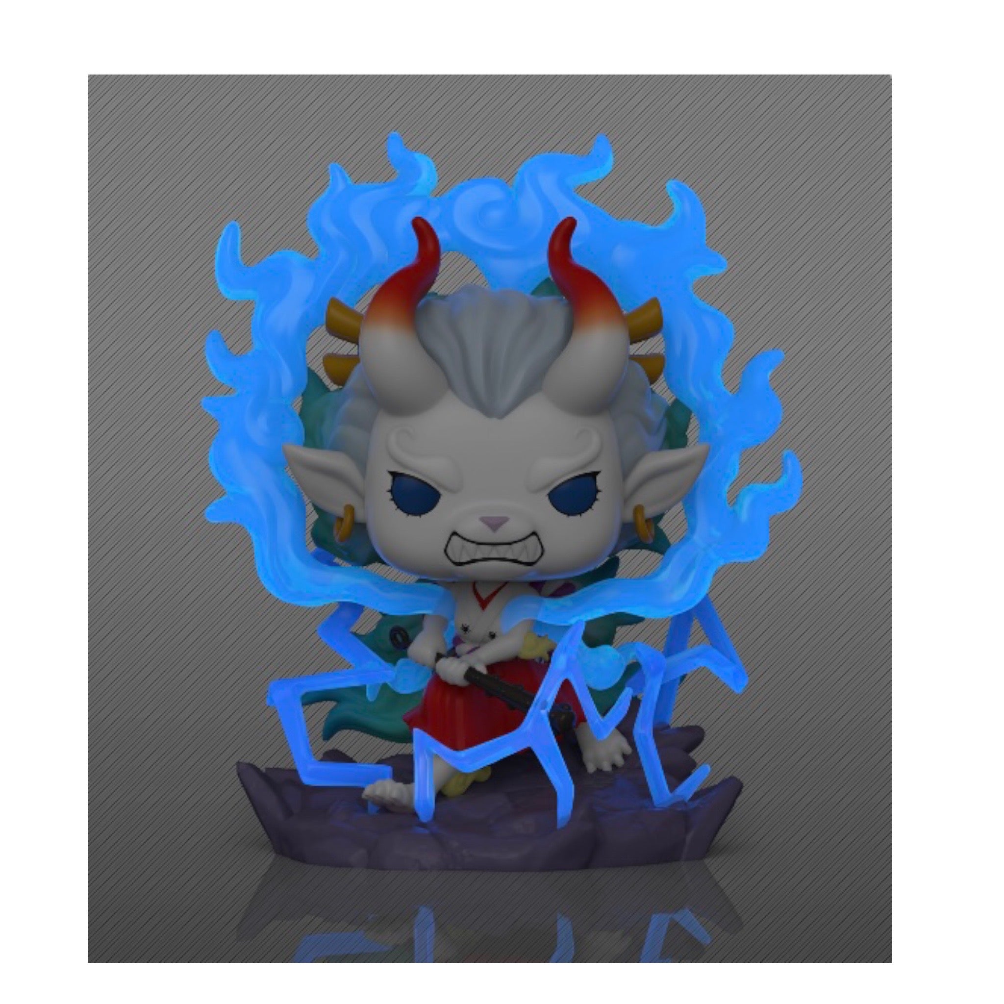 Yamato #1596 (Beast Form) (Glows in the Dark) Deluxe Funko Pop! - One Piece - Entertainment Earth Exclusive