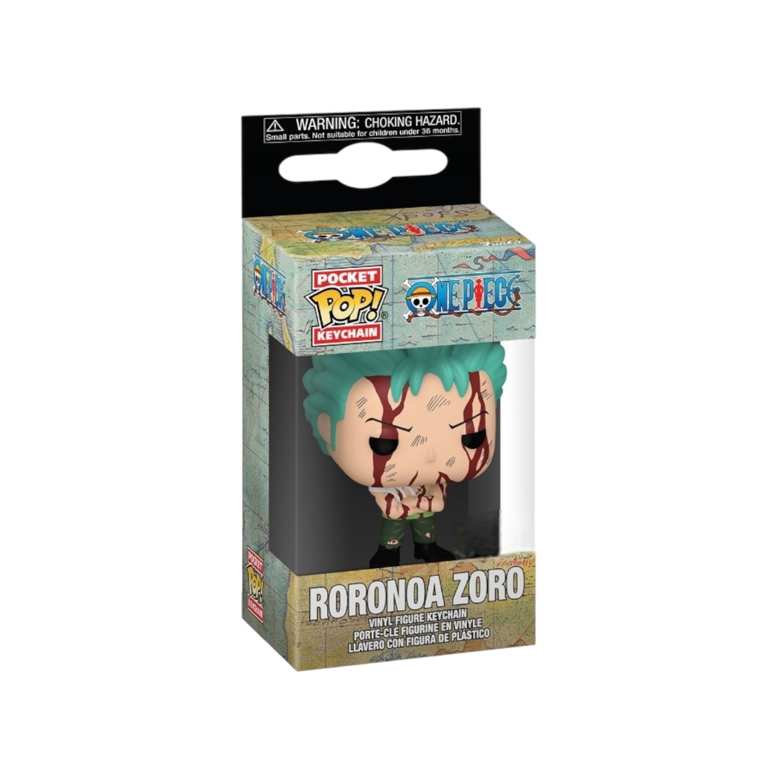Roronoa Zoro Funko Pocket Pop Keychain - One Piece