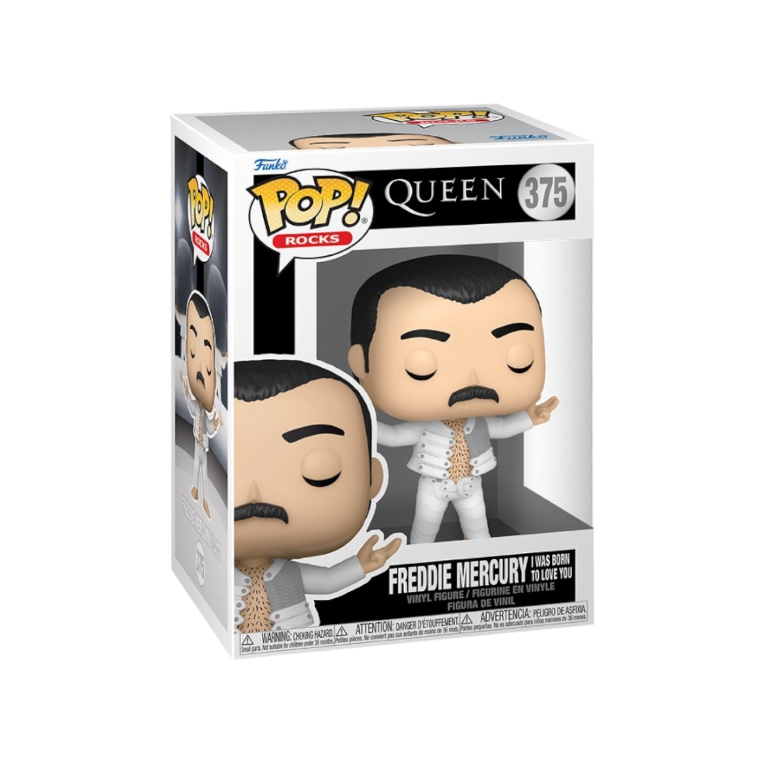 Freddie Mercury (I was born to love you) #375 Funko Pop! - Queen