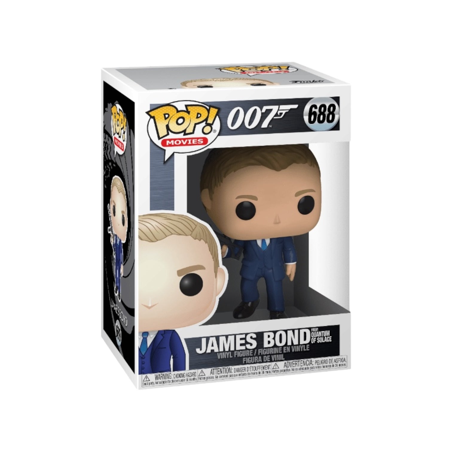 James Bond from Quantun of Solace #688 Funko Pop! - 007