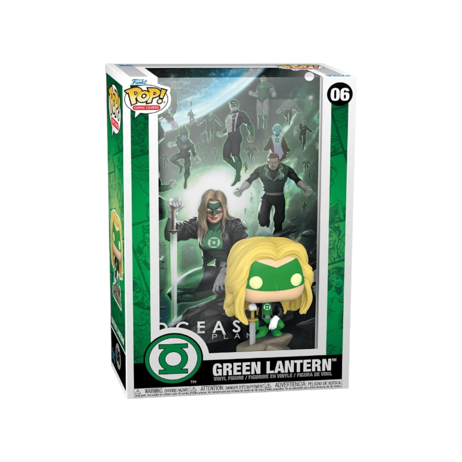 Green Lantern #06 Funko Comic Cover Pop! - Dceased Dead Planet - DC Supper Heroes