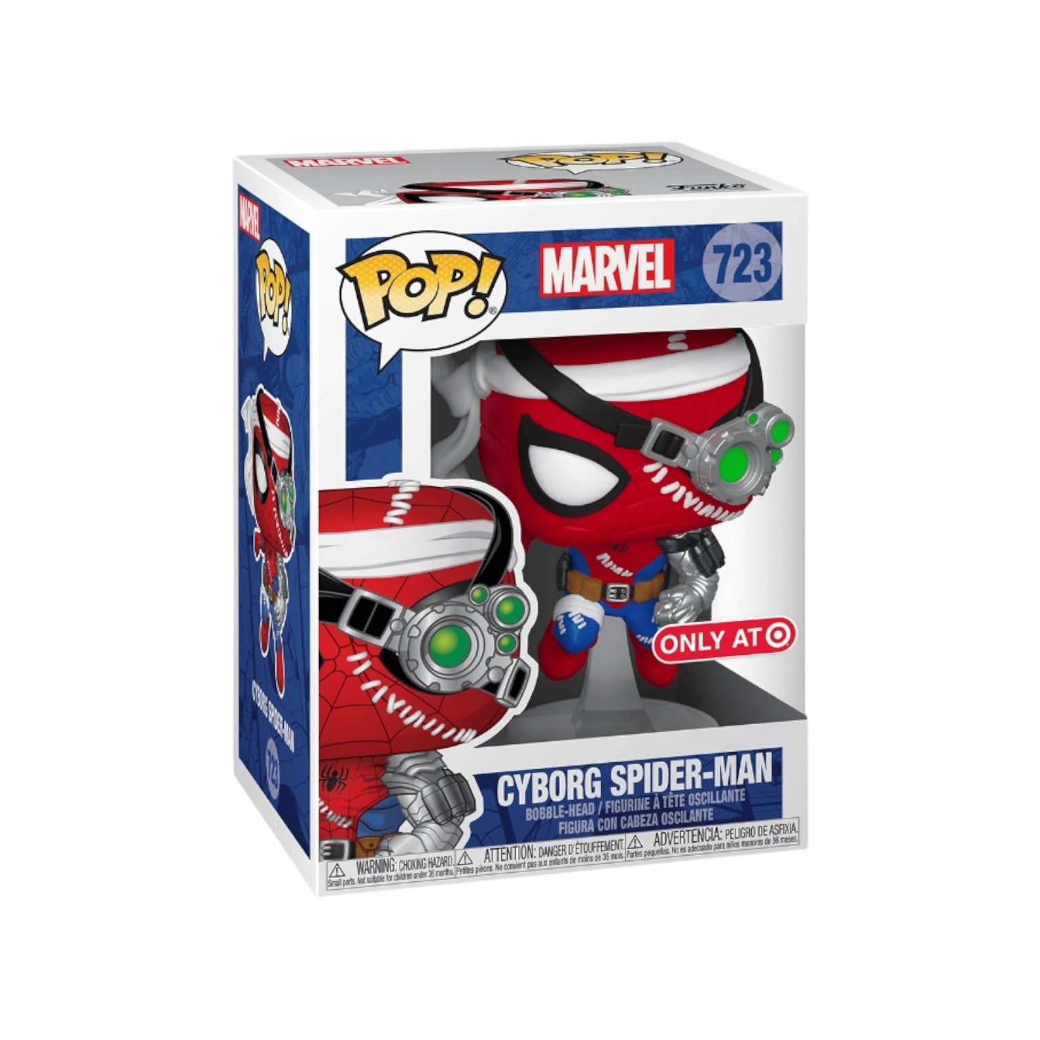 Cyborg Spider-man #723 Funko Pop! - Marvel - Only at Target