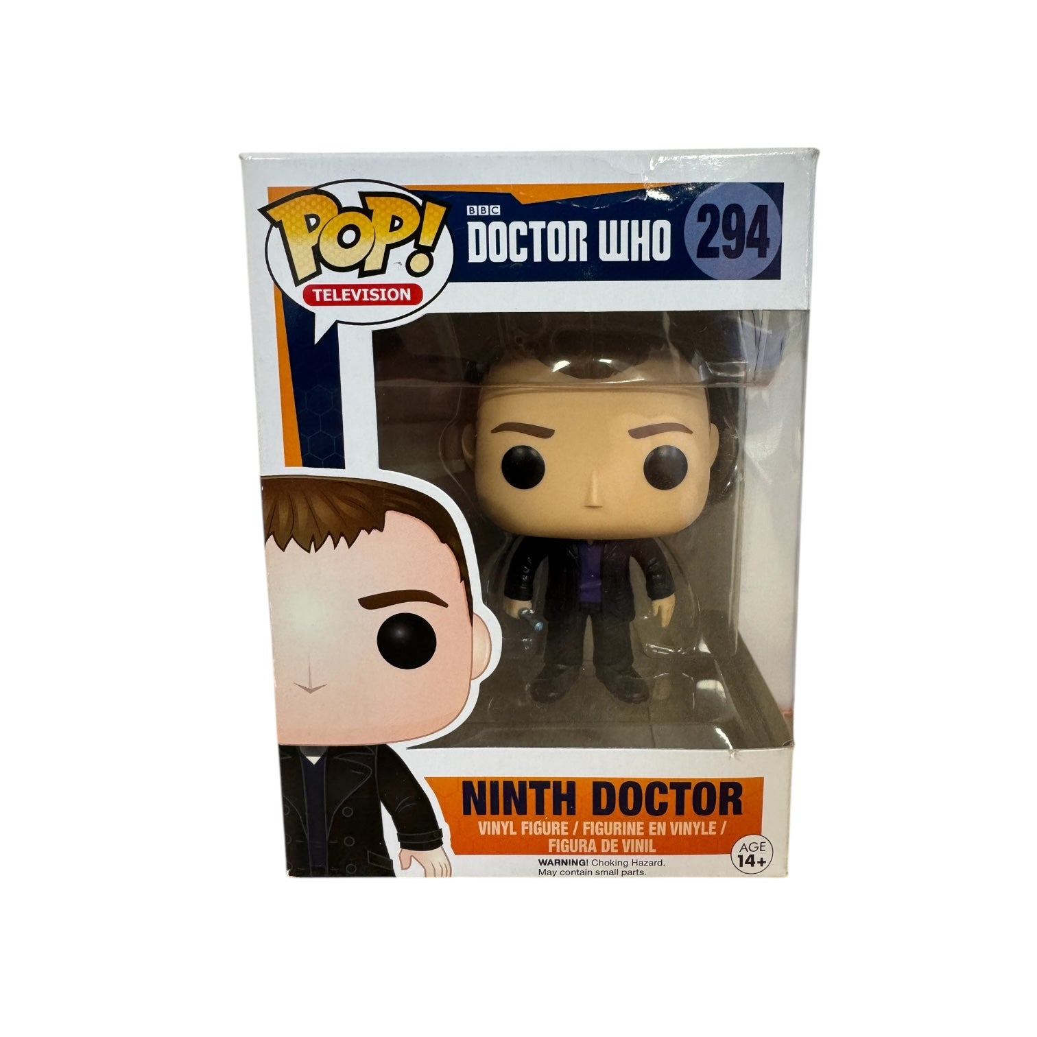 Ninth Doctor Funko Pop! #294 - Doctor Who - Condition 6.5/10
