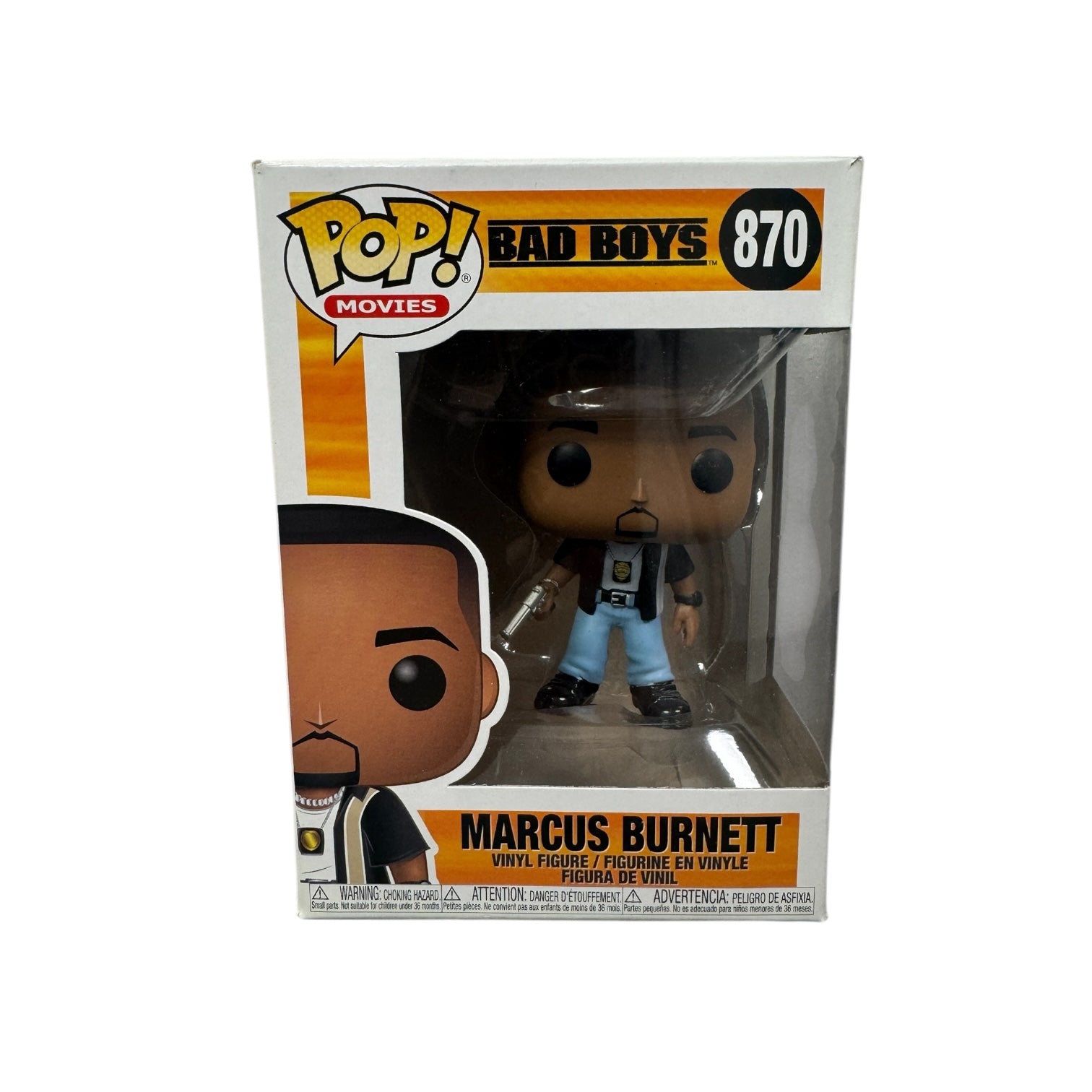 Marcus Burnett #870 Funko Pop! - Bad Boys - Condition 7.5/10