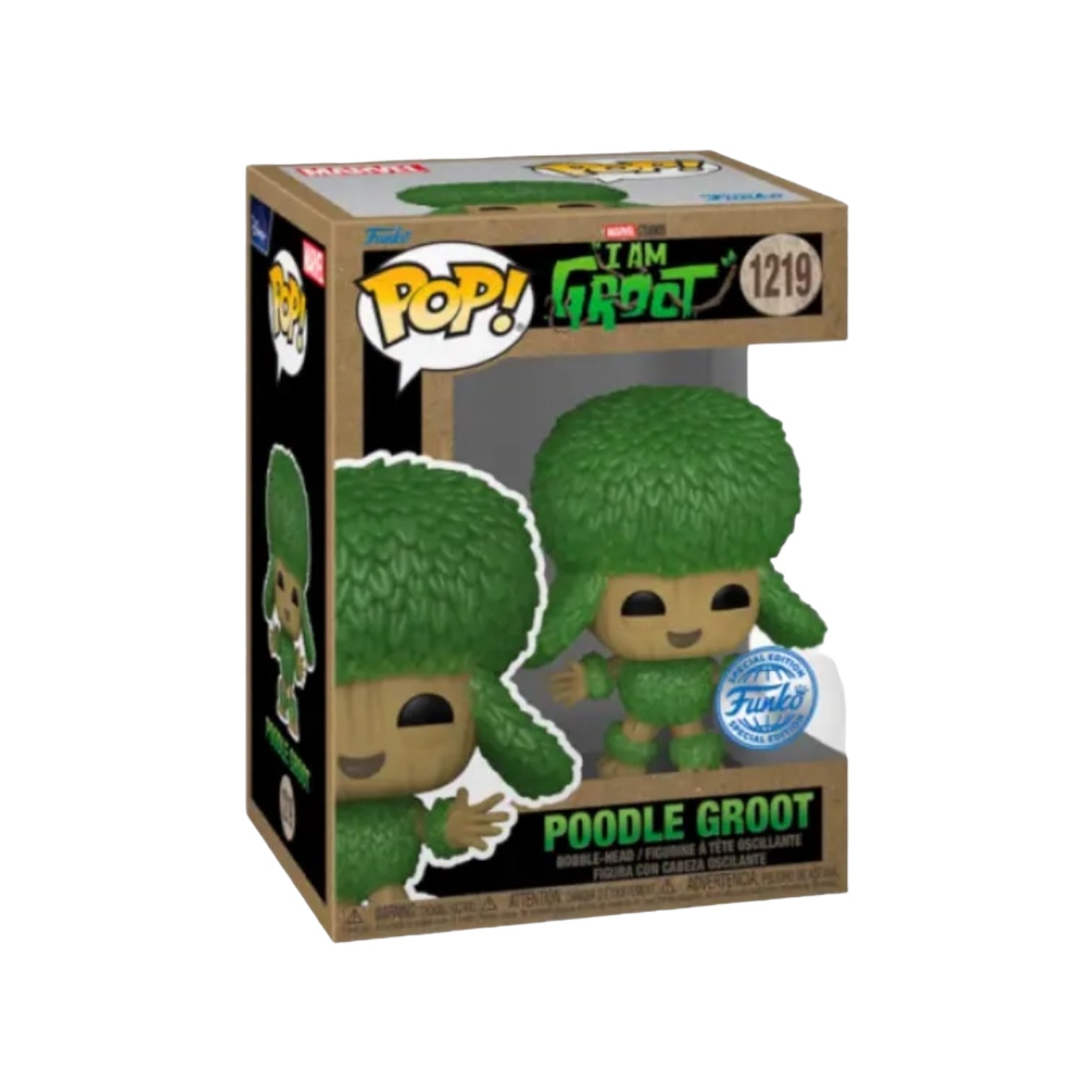 Poodle Groot #1219 Funko Pop! - I am Groot - Funko Special Edition