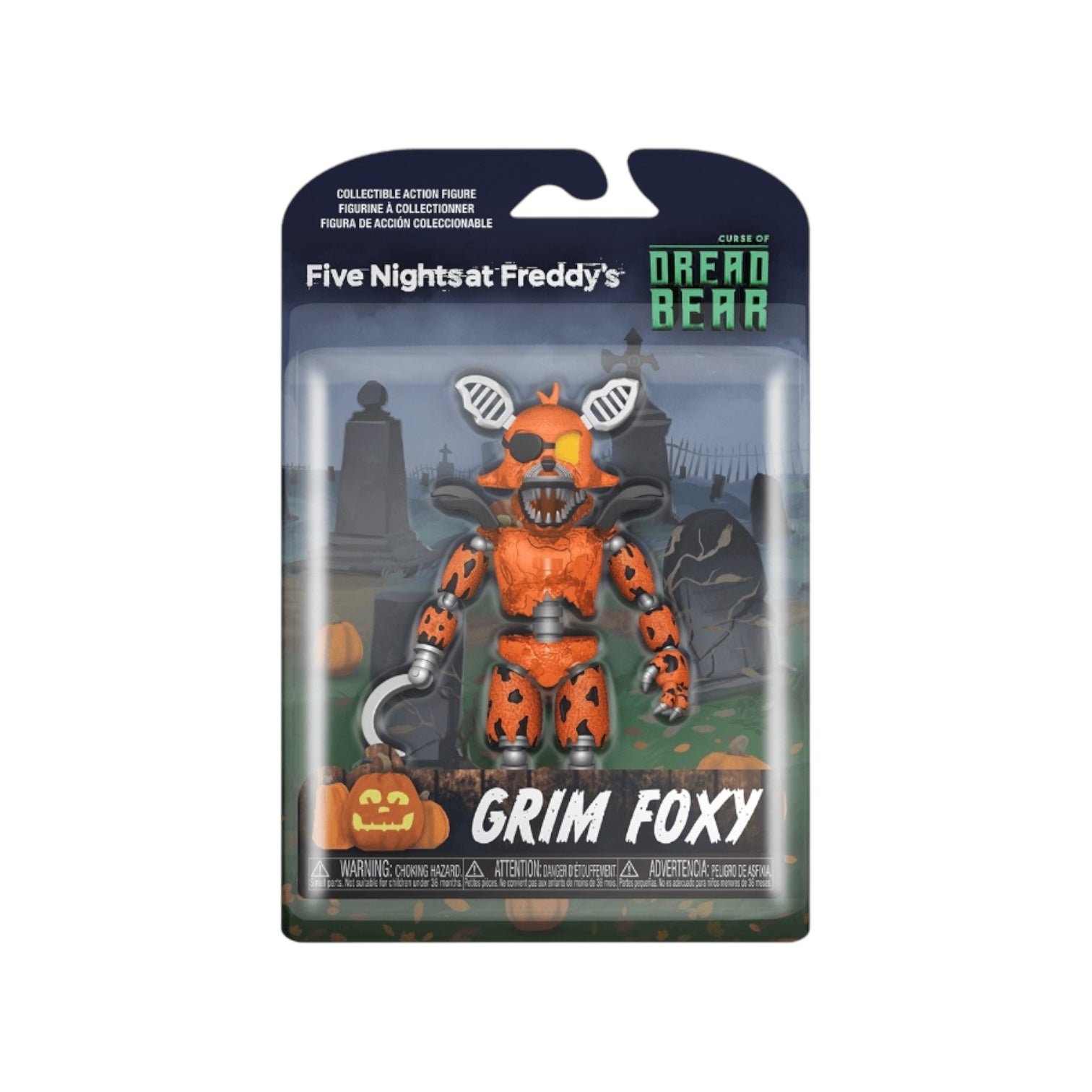 Grimm Foxy Funko Action Figure - Curse of dread bear - Five nights at Freddy's