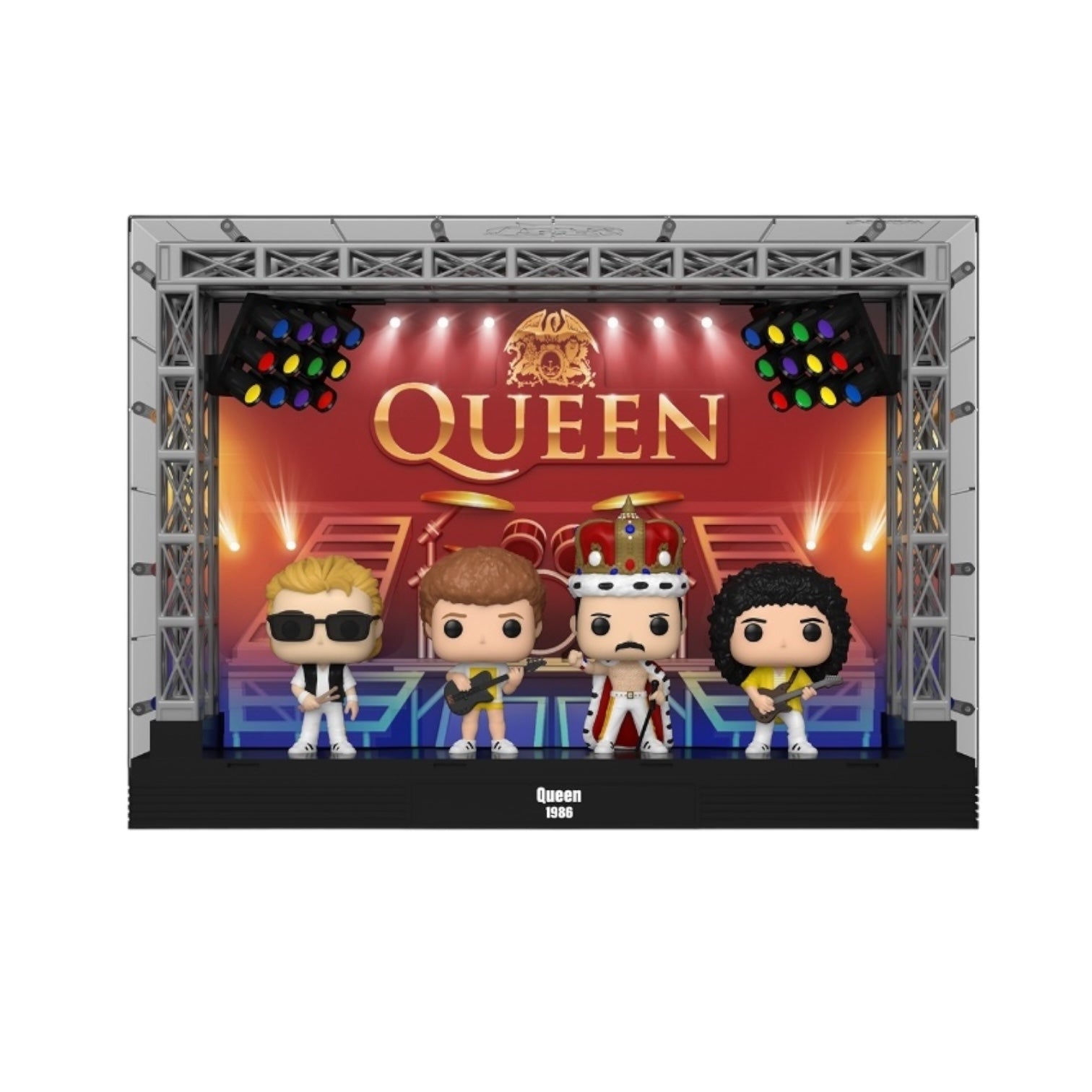 Roger Taylor / John Deacon / Freddie Mercury / Brian May #06 Funko Pop! Moment - Queen - Damaged Card