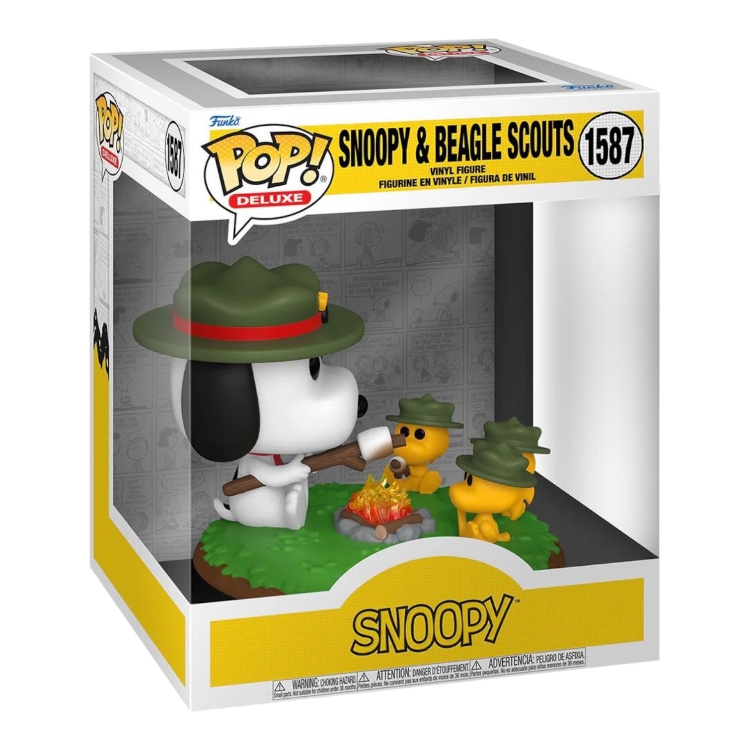 Snoopy & Beagle Scouts #1587 Deluxe Funko Pop! - Snoopy