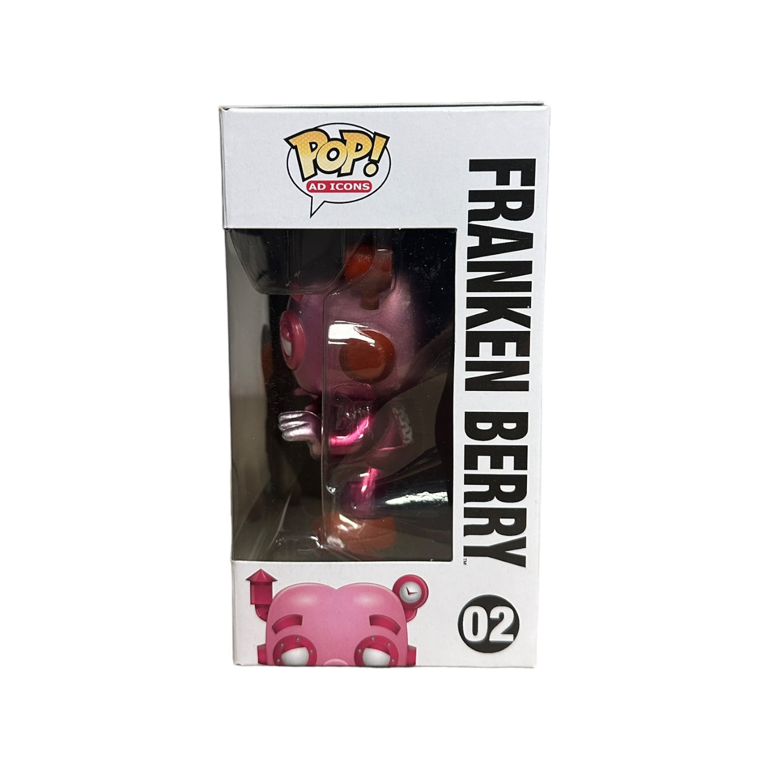 Franken Berry #04 (Metallic) Funko Pop! - Ad Icons - SDCC 2011 Exclusive LE480 Pcs - Condition 8.5/10