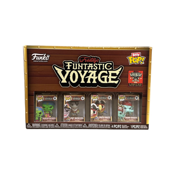 Freddy's Funtastic Voyage Mascot 4 Pack Bitty | Freddy's Funtastic