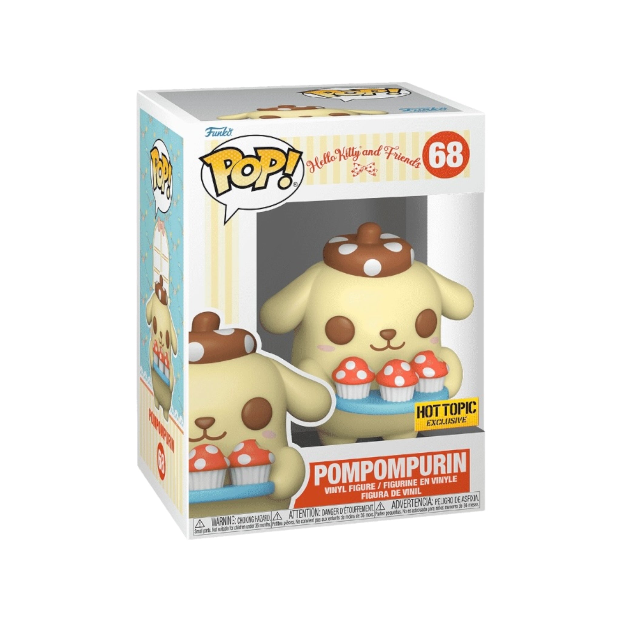 Pompompurin #68 Funko Pop! - Hello Kitty and Friends - Hot Topic Exclusive