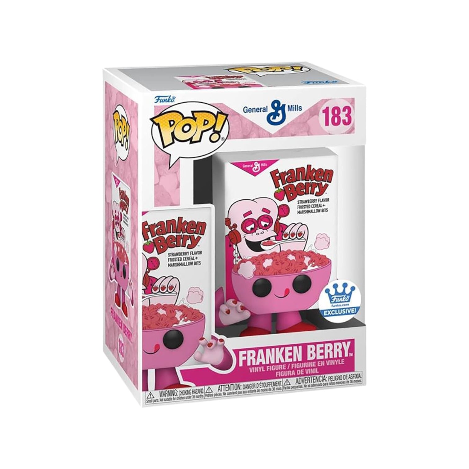 Franken Berry #183 (Cereal Box) Funko Pop! - Ad Icons - Funko Shop Exclusive