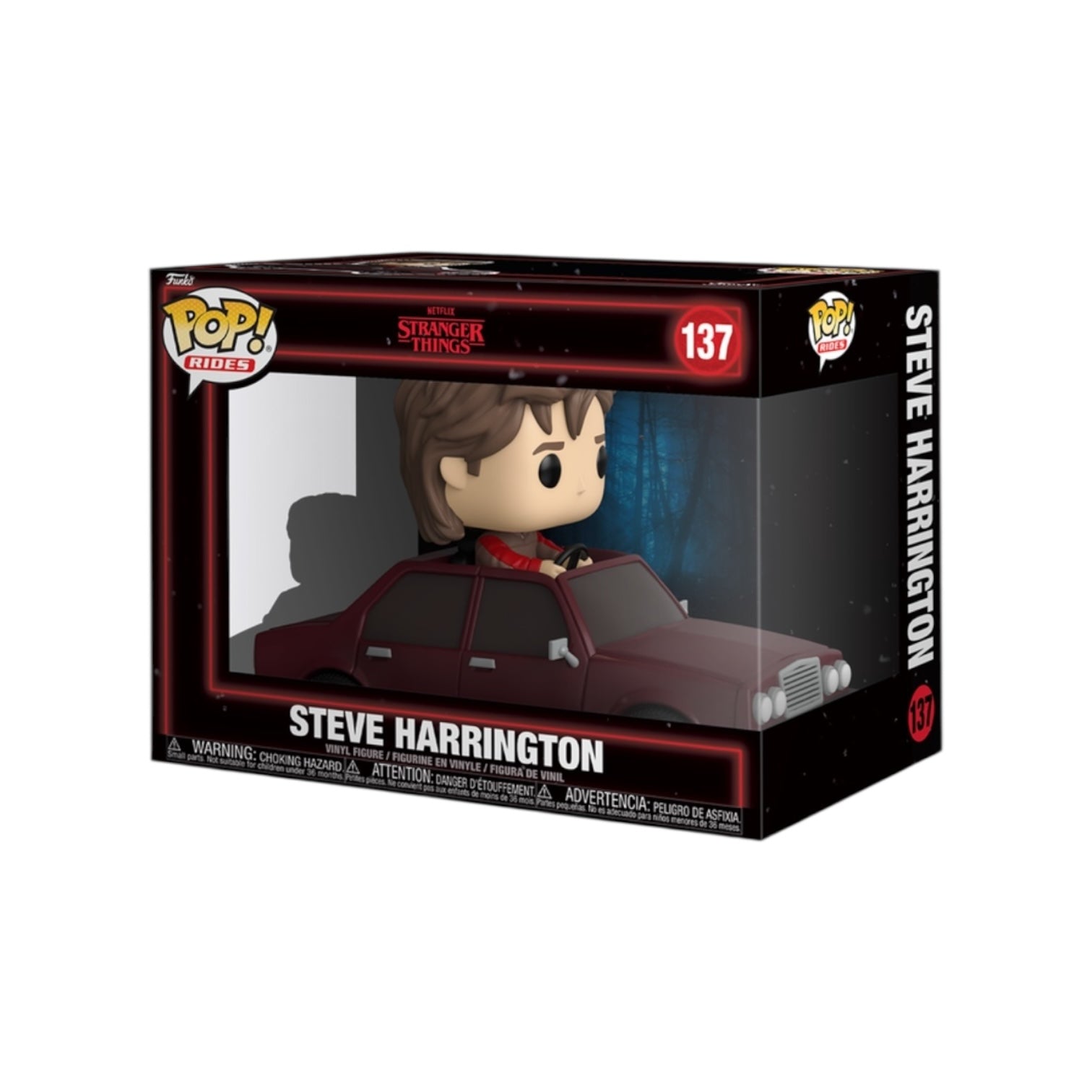 Steve Harrington #137 Funko Pop Rides - Stranger Things: Season 5 - PREORDER