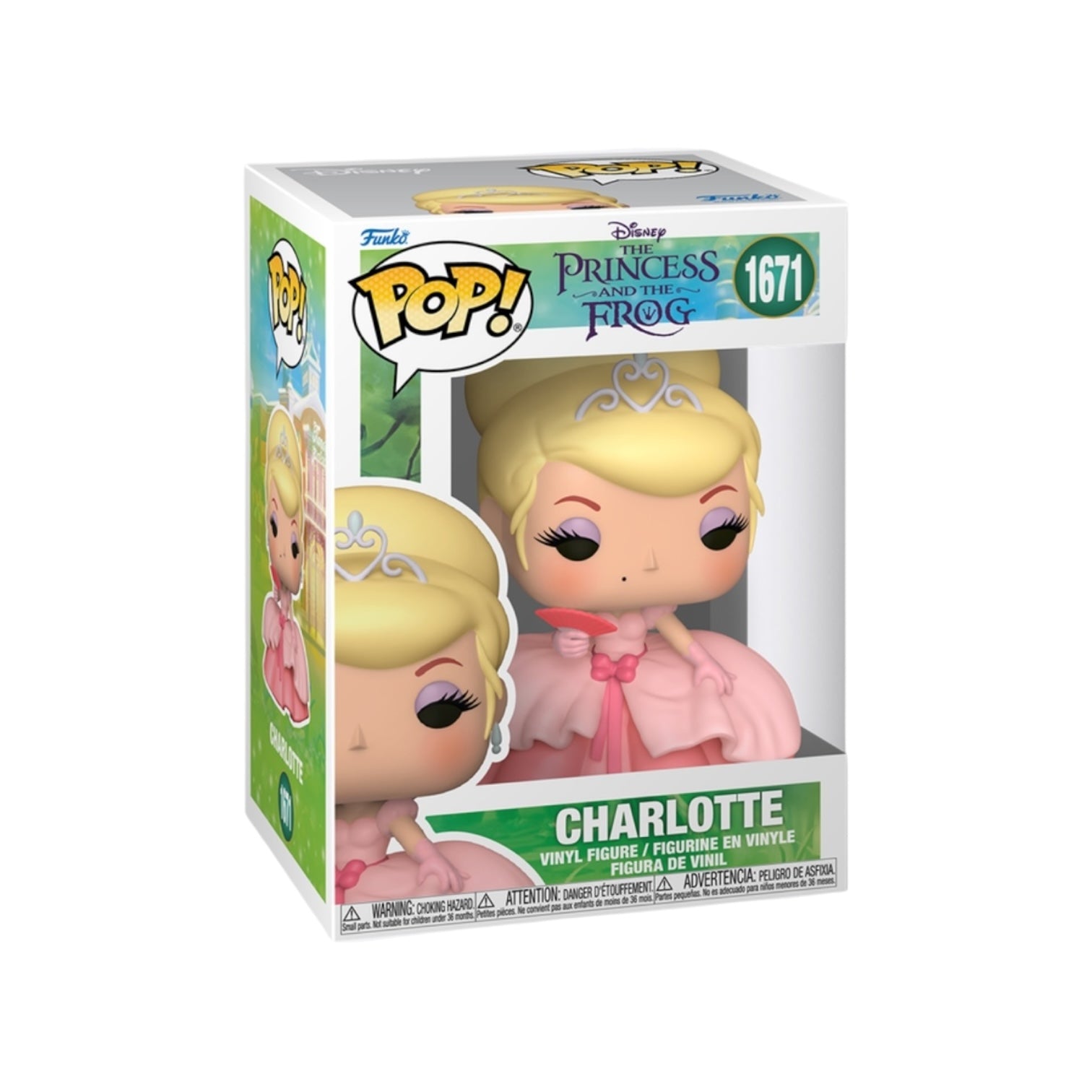 Charlotte #1671 Funko Pop! - The Princess and the Frog - Disney - Chance of Chase - PREORDER