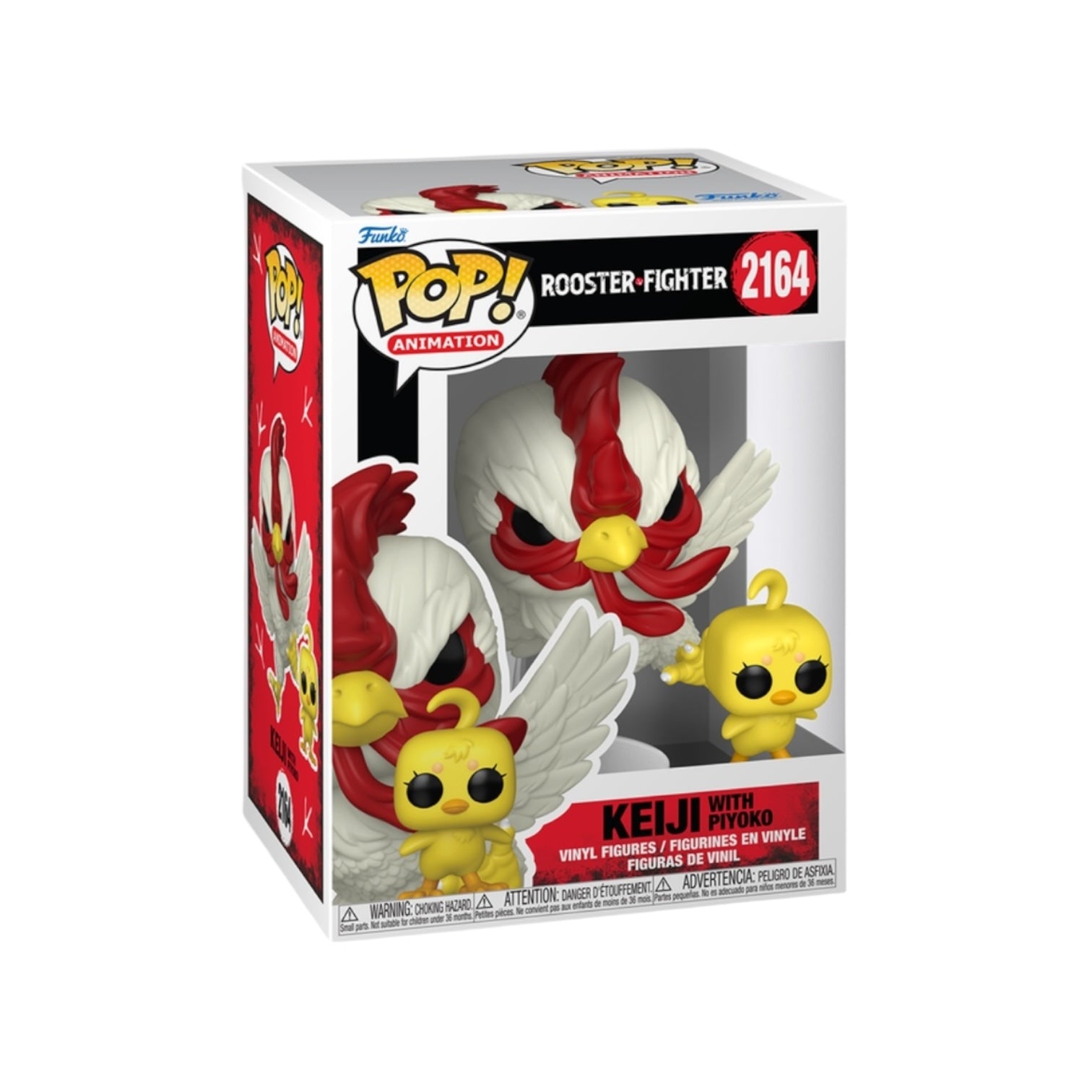 Keiji with Piyoko #2164 Funko Pop! & Buddy - Rooster Fighter - PREORDER