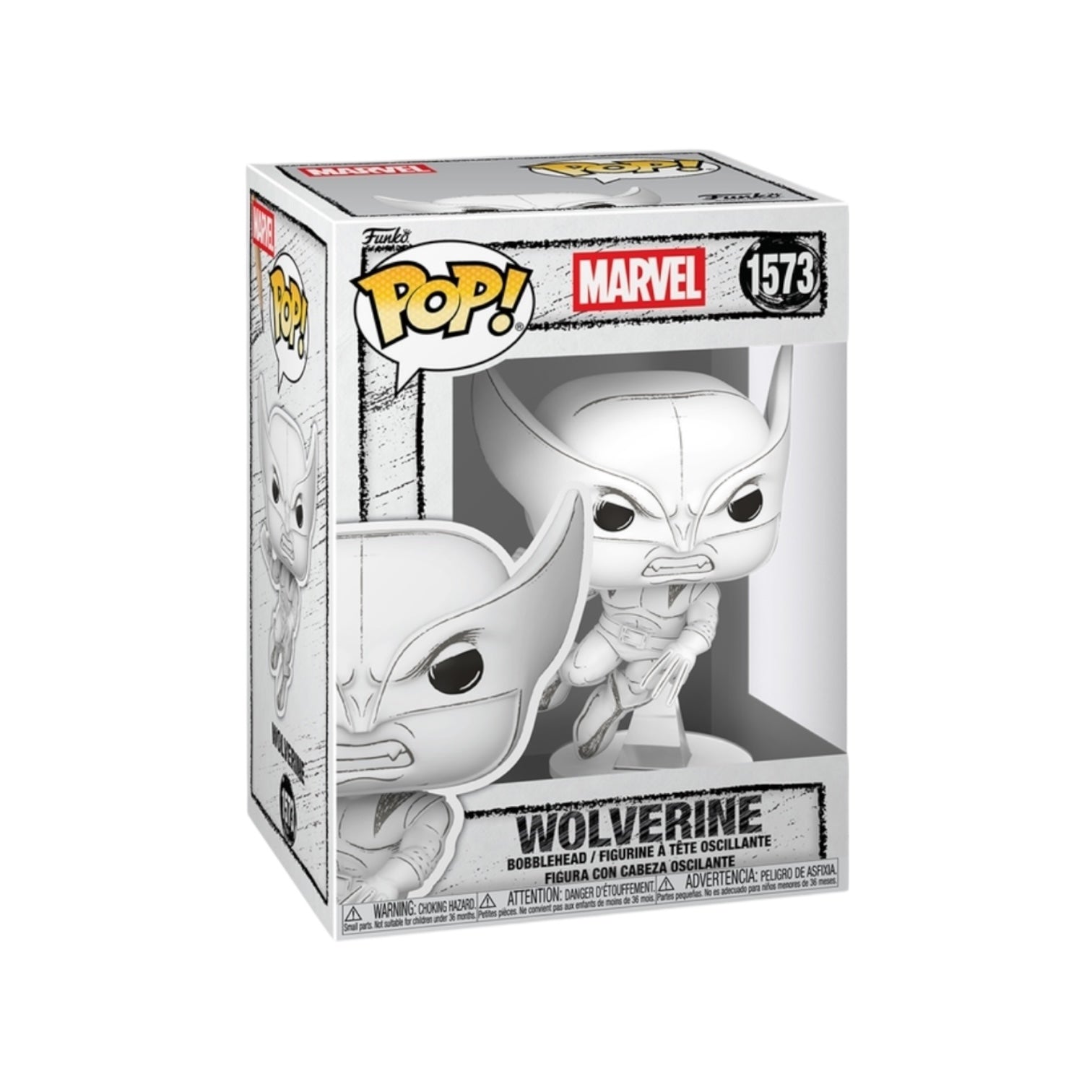 Wolverine (Sketched Deco) #1573 Funko Pop! - Marvel - PREORDER