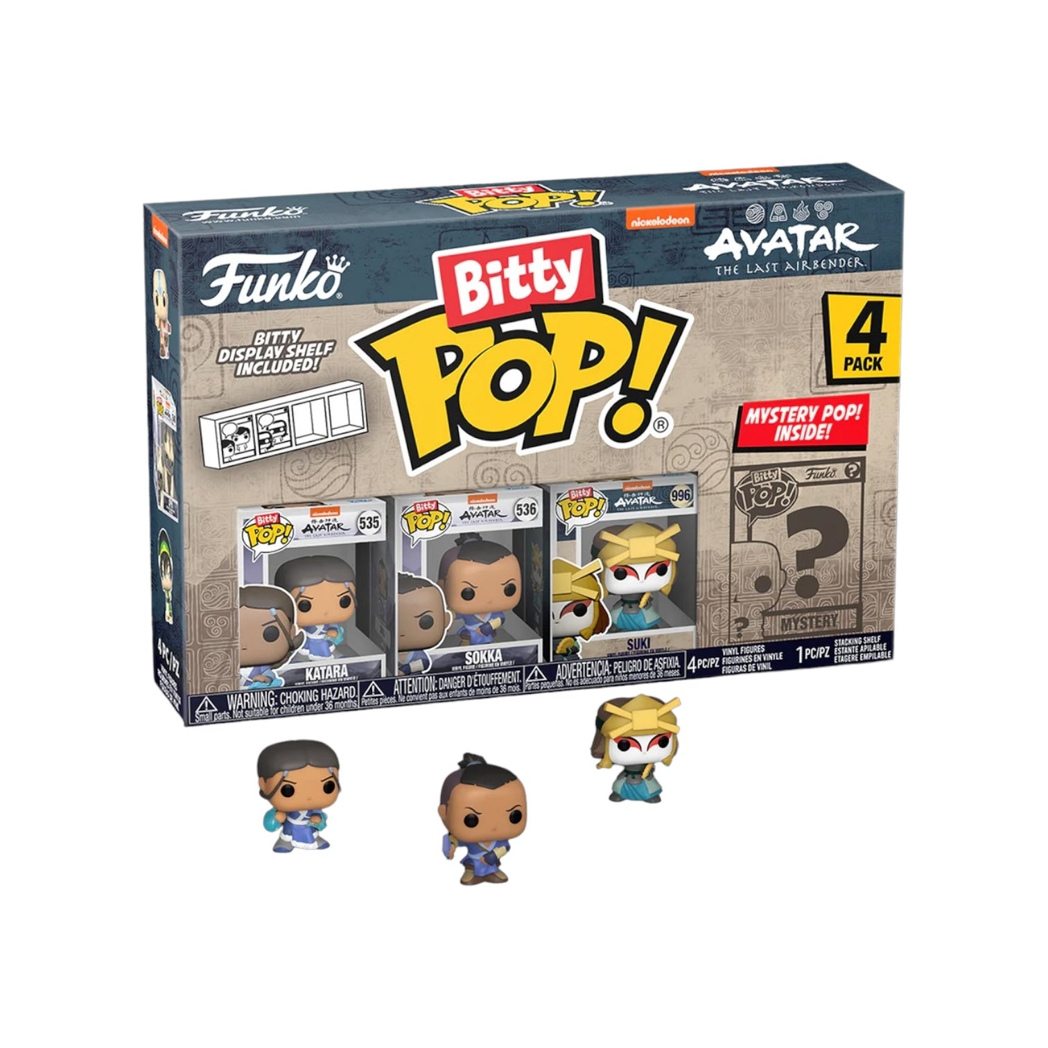 Katara 4 Pack Bitty Funko POP! - Avatar Last Airbender - Chance Of Chase