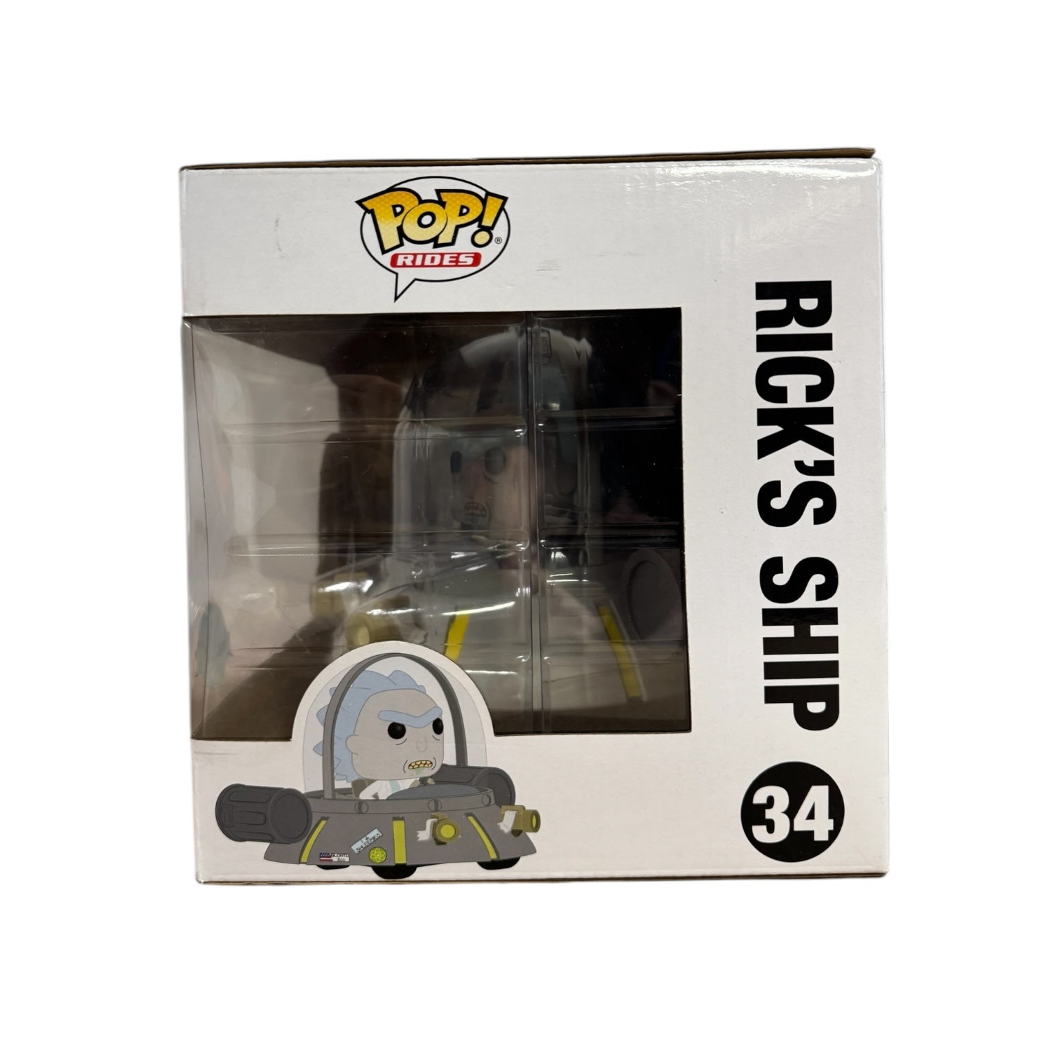 Rick's Ship Funko Pop! Rides #32 - Rick and Morty - Special Edition - Condition 8/10