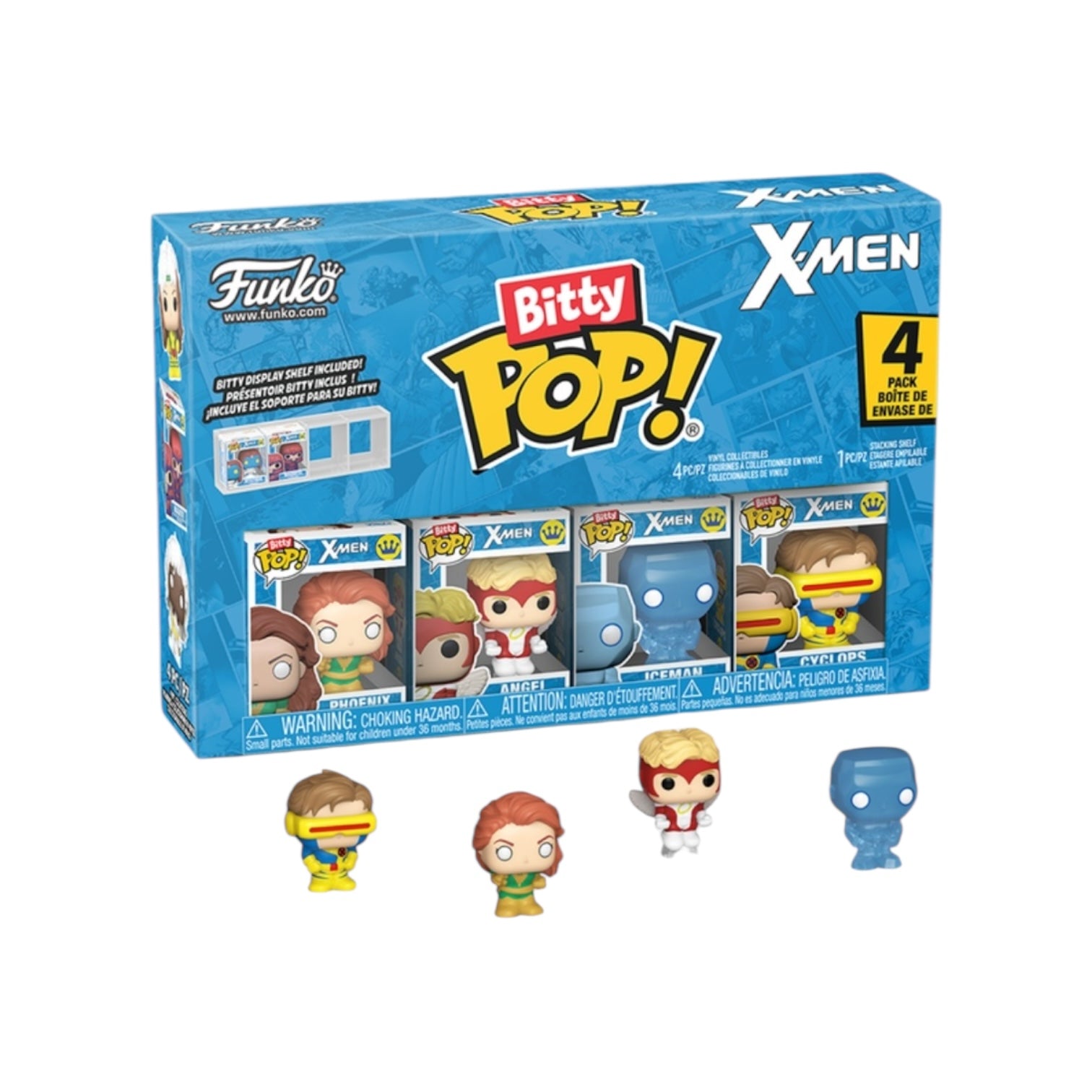 Phoenix Funko 4 Pack Bitty Pop - X-Men - Chance of Chase - PREORDER
