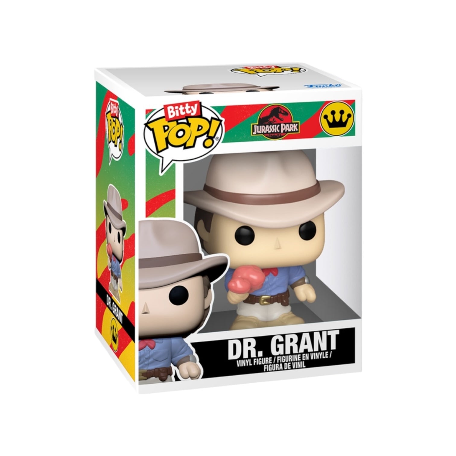 Dr. Alan Grant and Jurassic SUV Funko Bitty Pop Ride - Jurassic Park - PREORDER