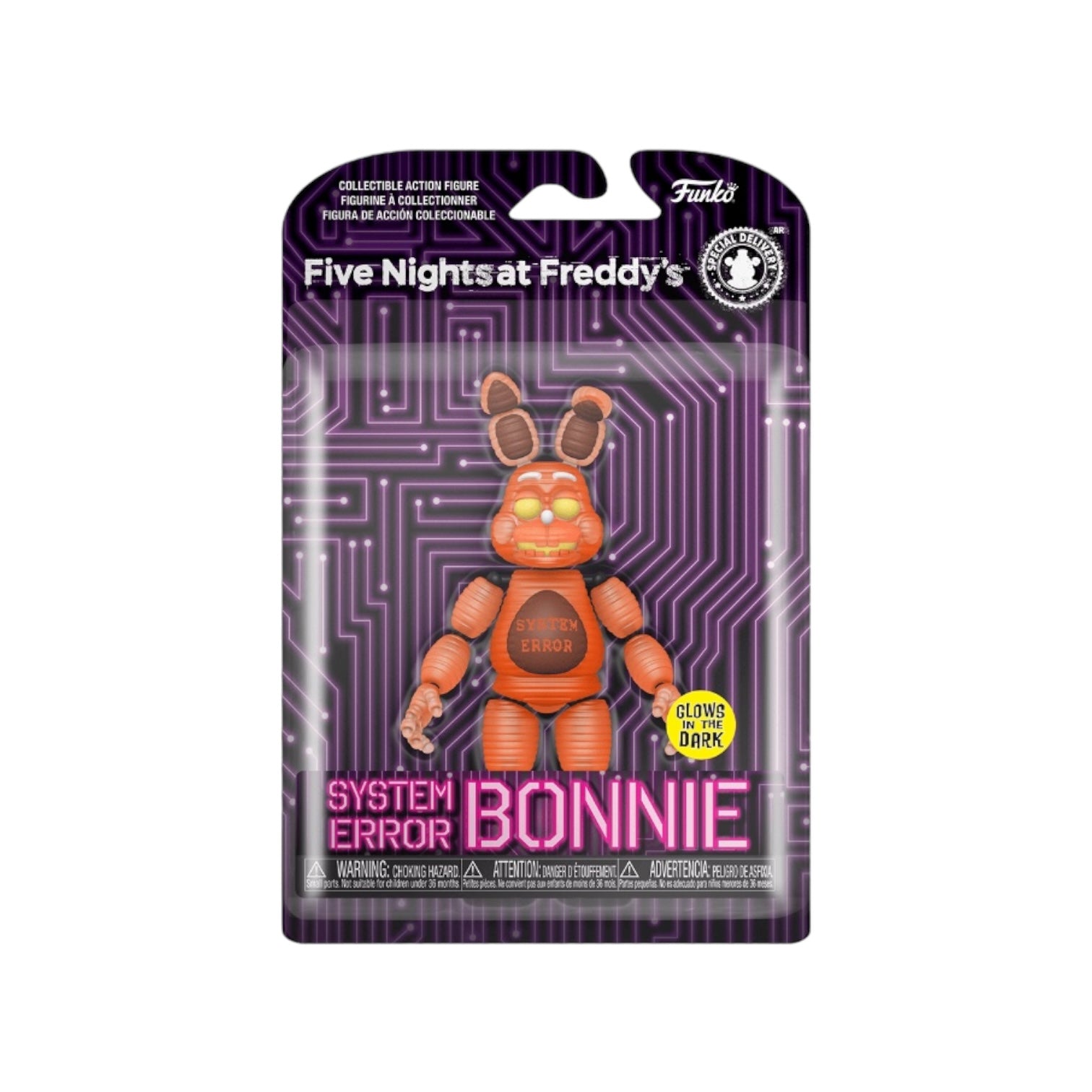 System Error Bonnie (glows in the dark)- Funko Action Figure - Five Nights at Freddy's