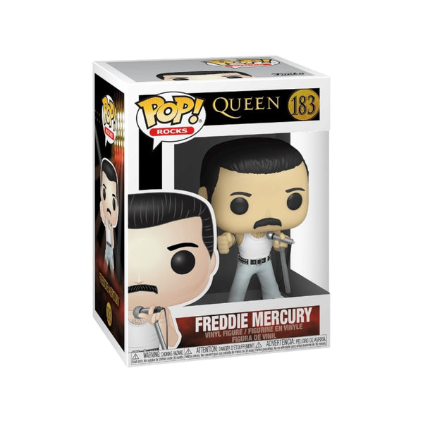 Figurine Funko Pop! Freddie Mercury Radio Gaga 1985 183 33735 – La Marque Zone