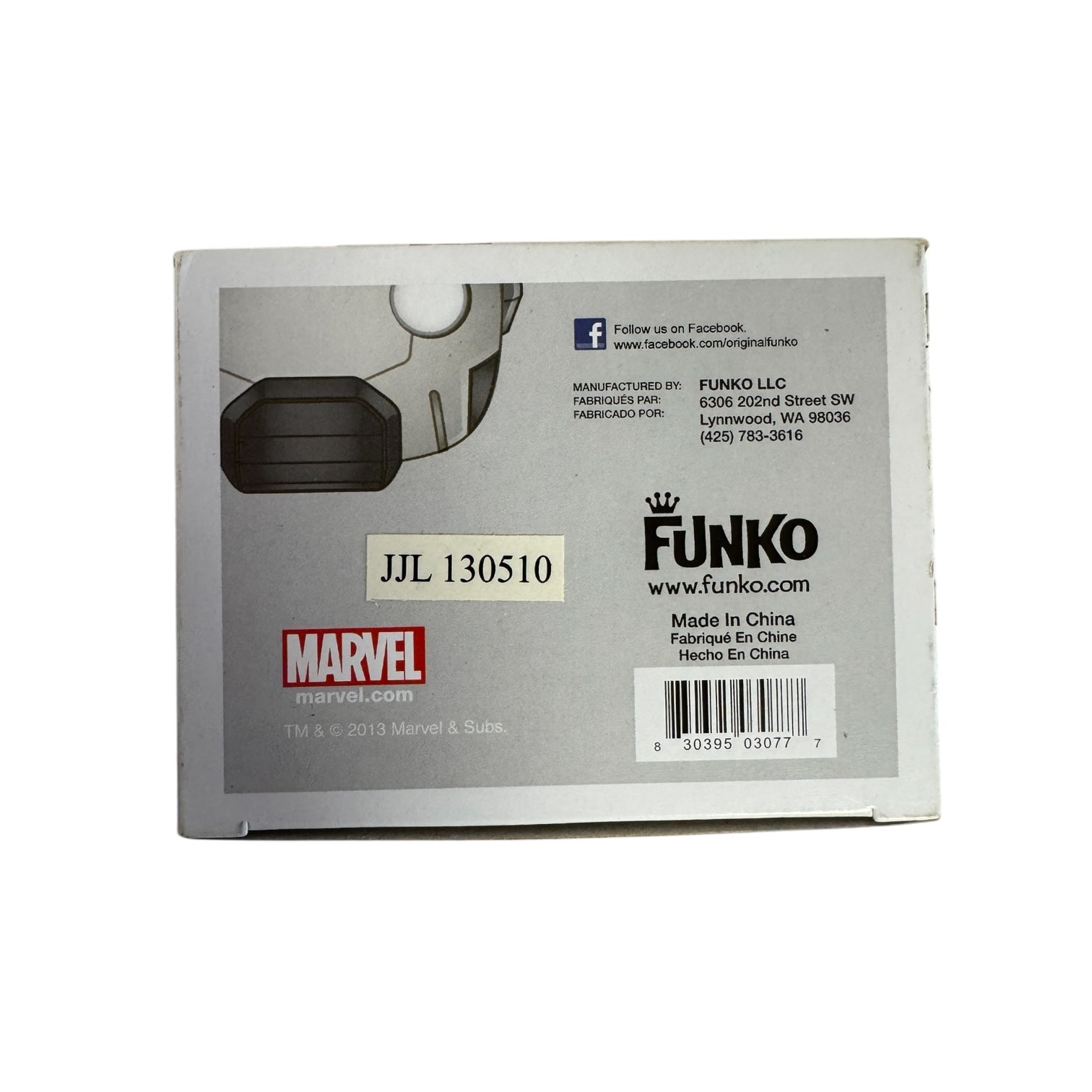 War Machine Funko Pop #24 - Iron Man 3 - Condition 8/10