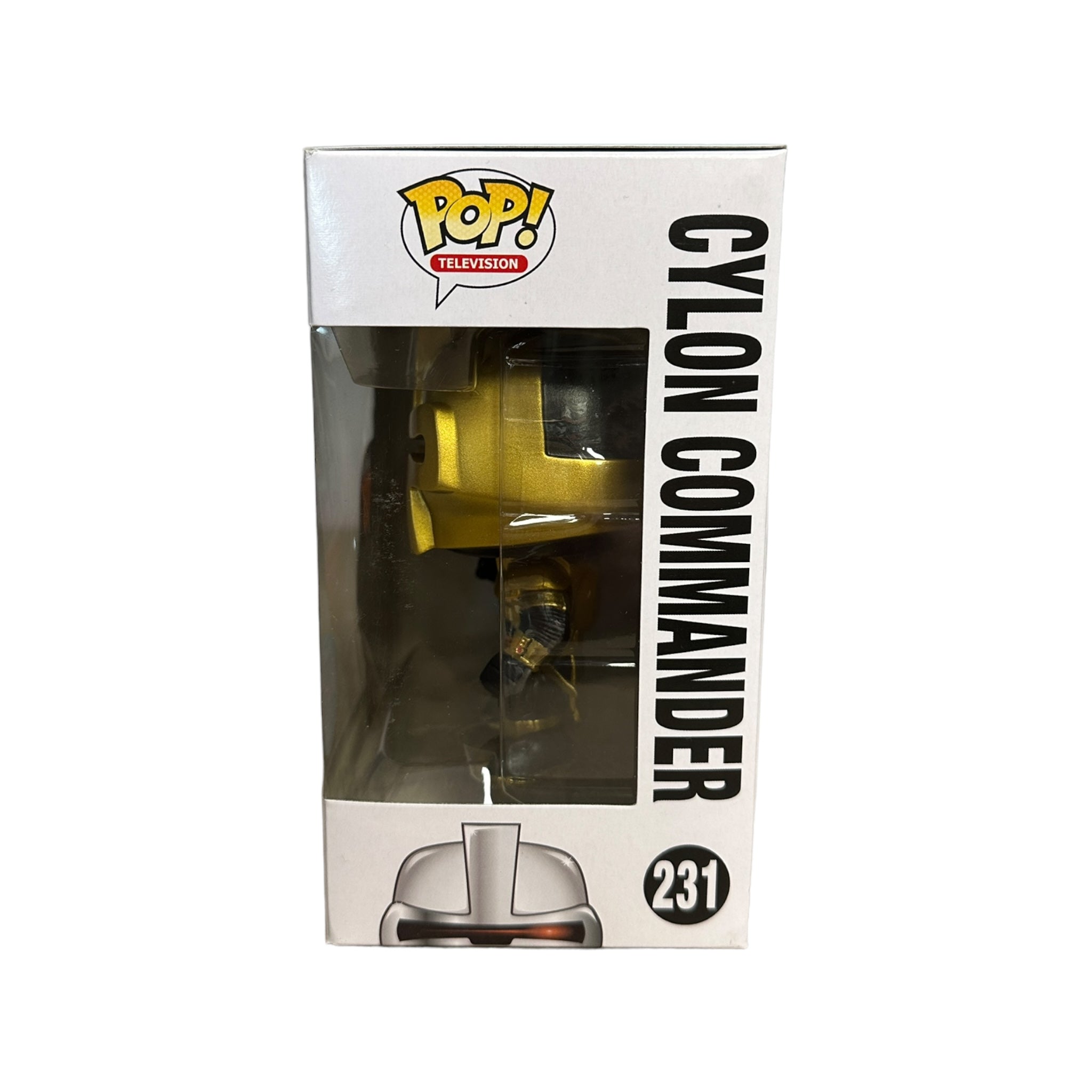 Cylon Commander #231 (Gold) Funko Pop! - Battlestar Galactica - NYCC 2015 Exclusive LE1000 Pcs - Condition 8.25/10