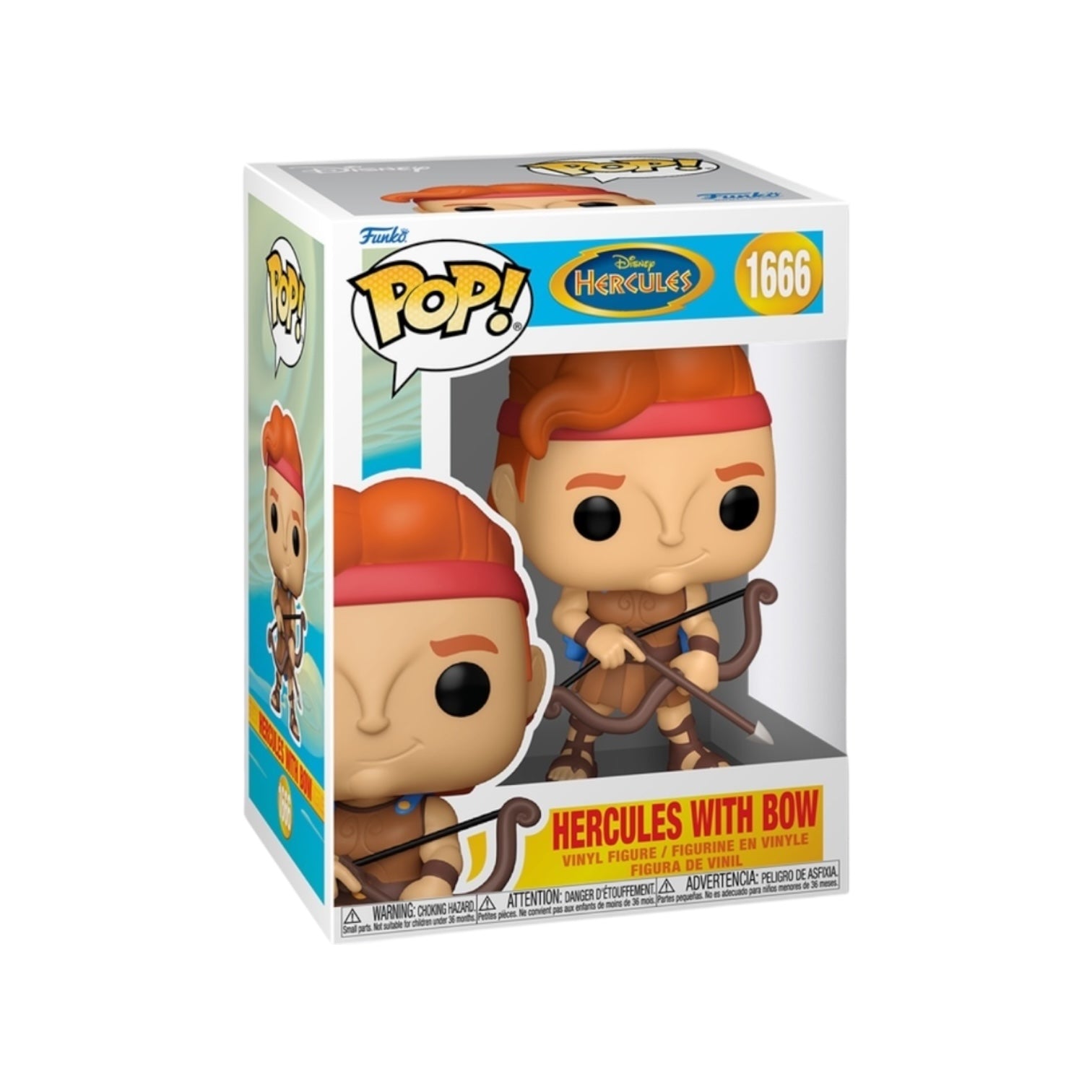 Hercules with Bow #1666 Funko Pop! - Hercules - Disney - PREORDER